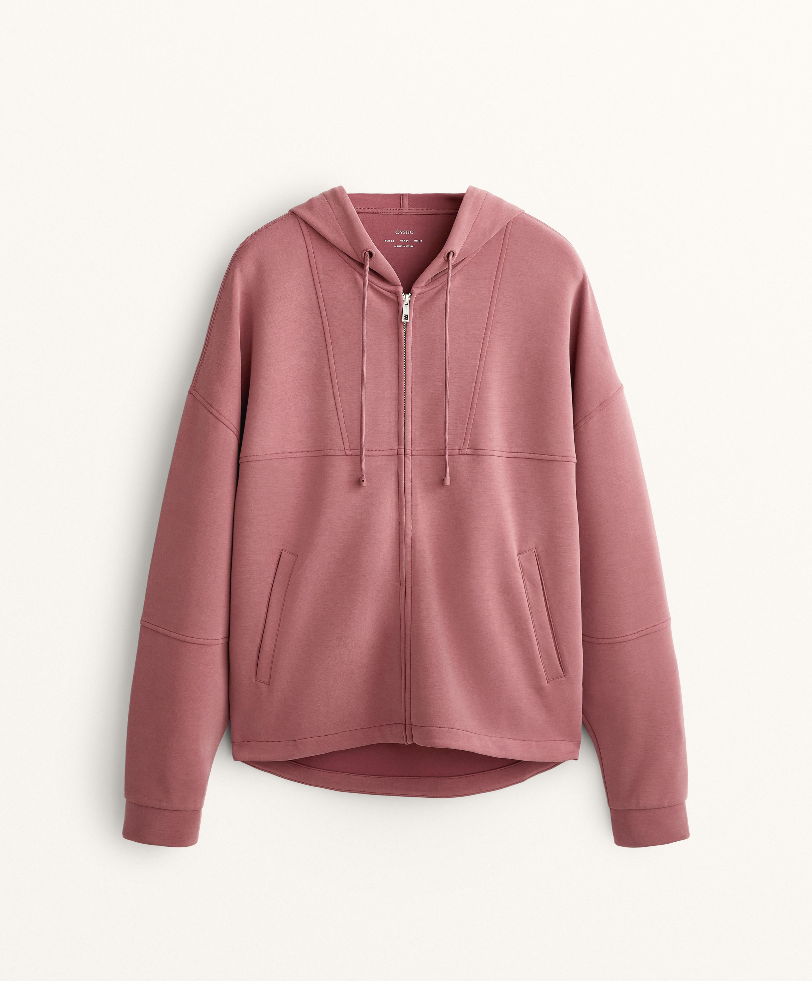 جاكيت بغطاء رأس ممزوج بالمودال ناعم الملمس - تنزيلات