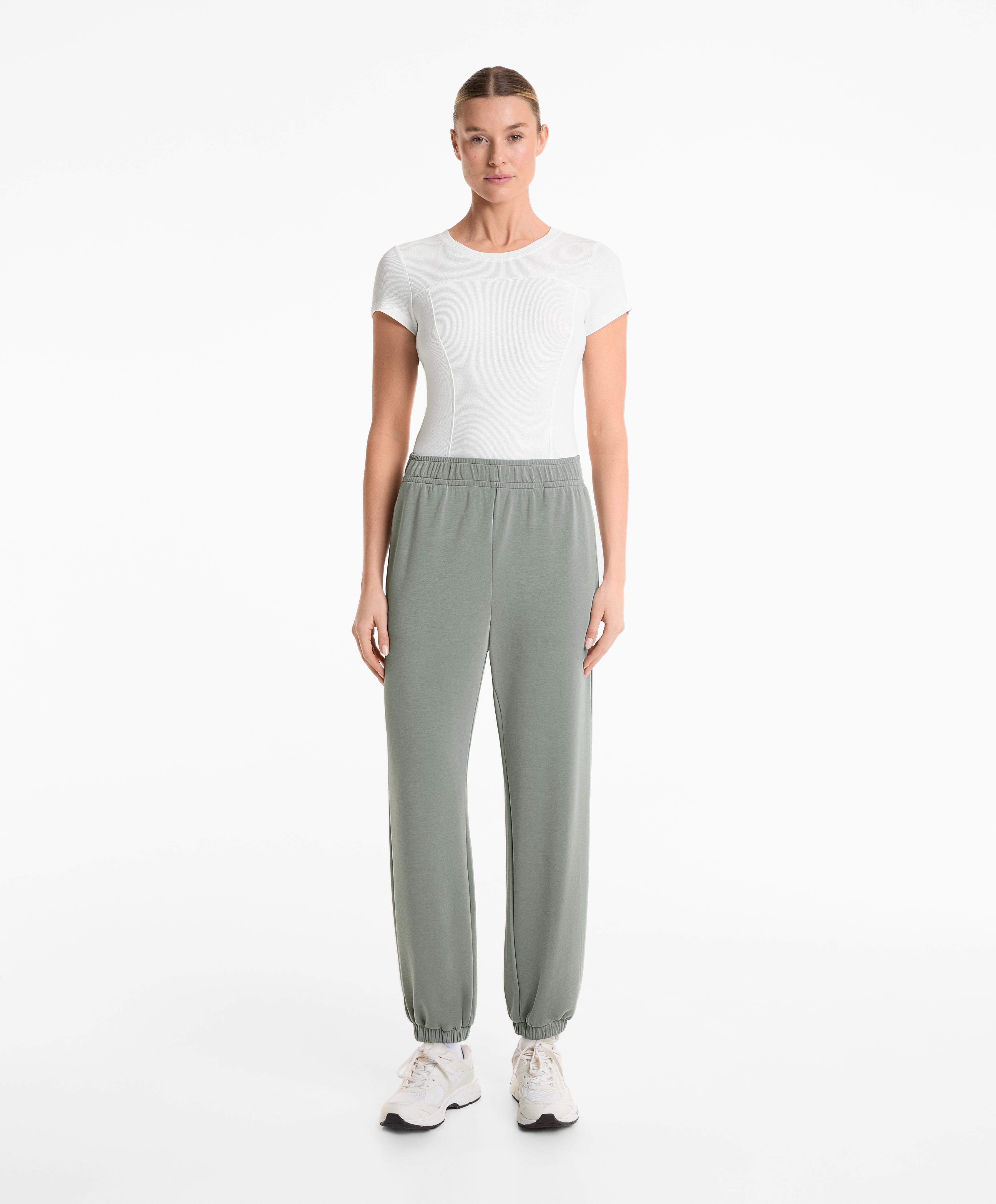 Pantalon jogger en modal au toucher doux Pantalon jogger en modal au toucher doux