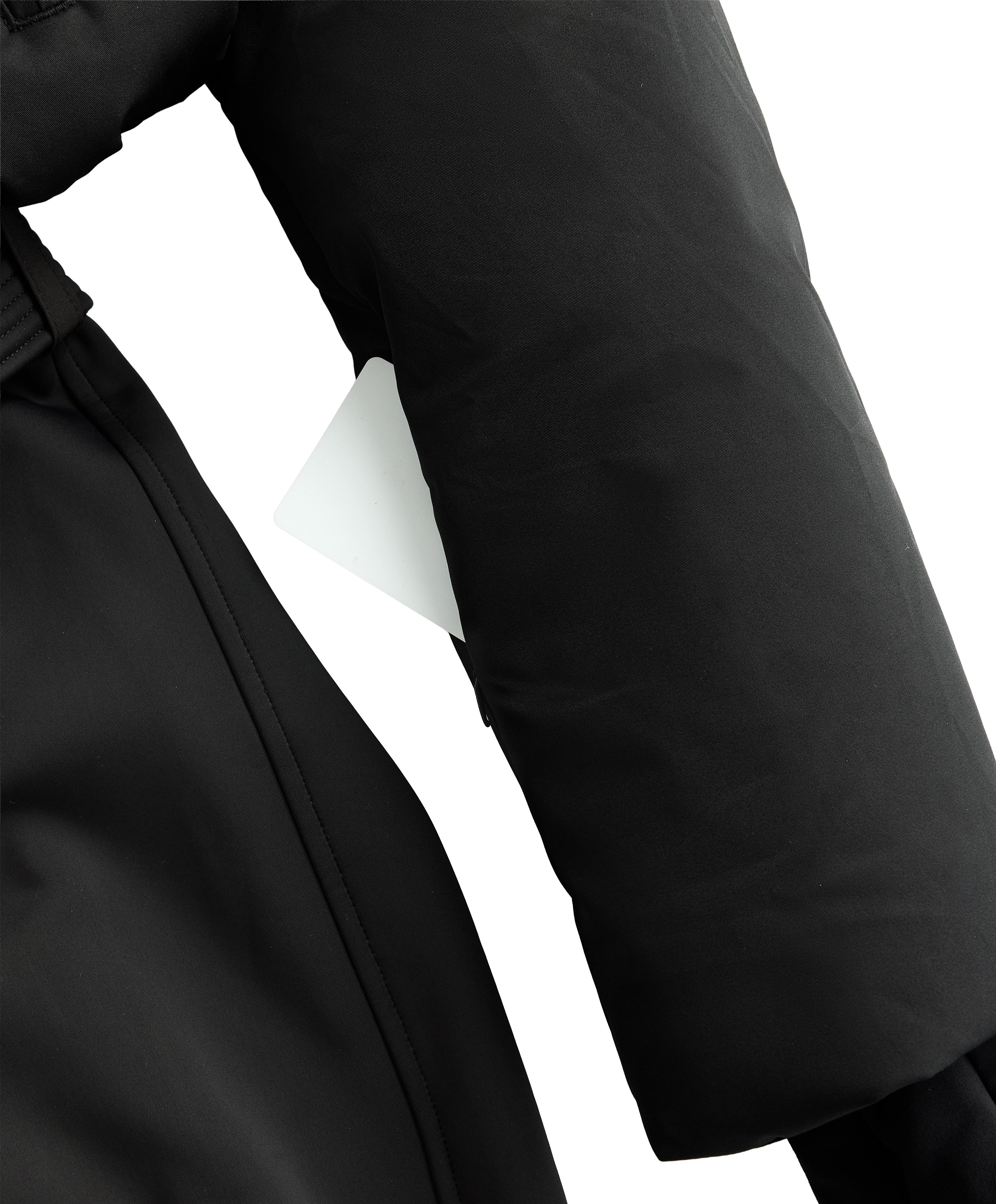 MINARDI PIUME SKI water-resistant padded 80% down and 20% feather jumpsuit — BLACK