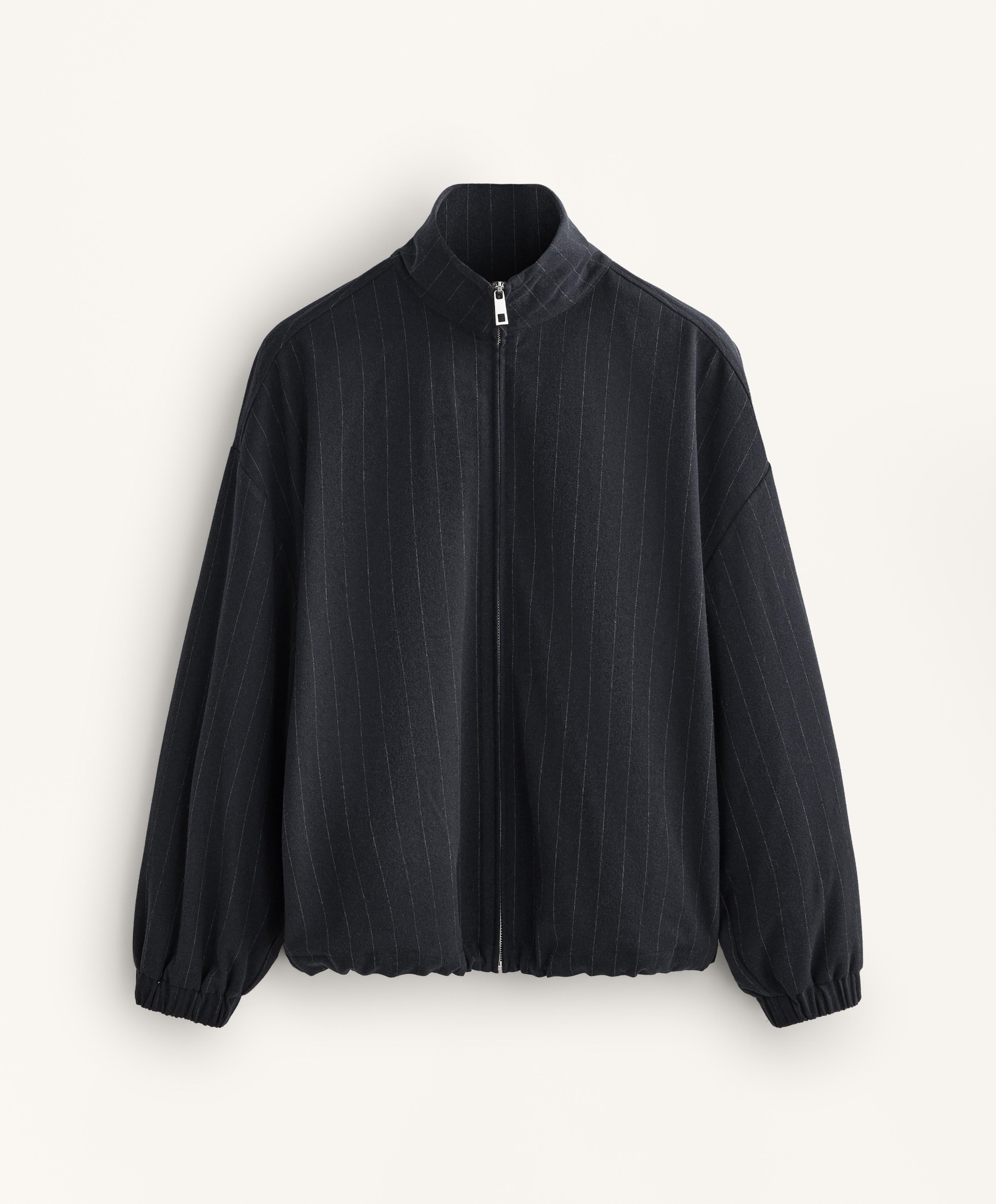 Structured pinstripe jacket | OYSHO United States