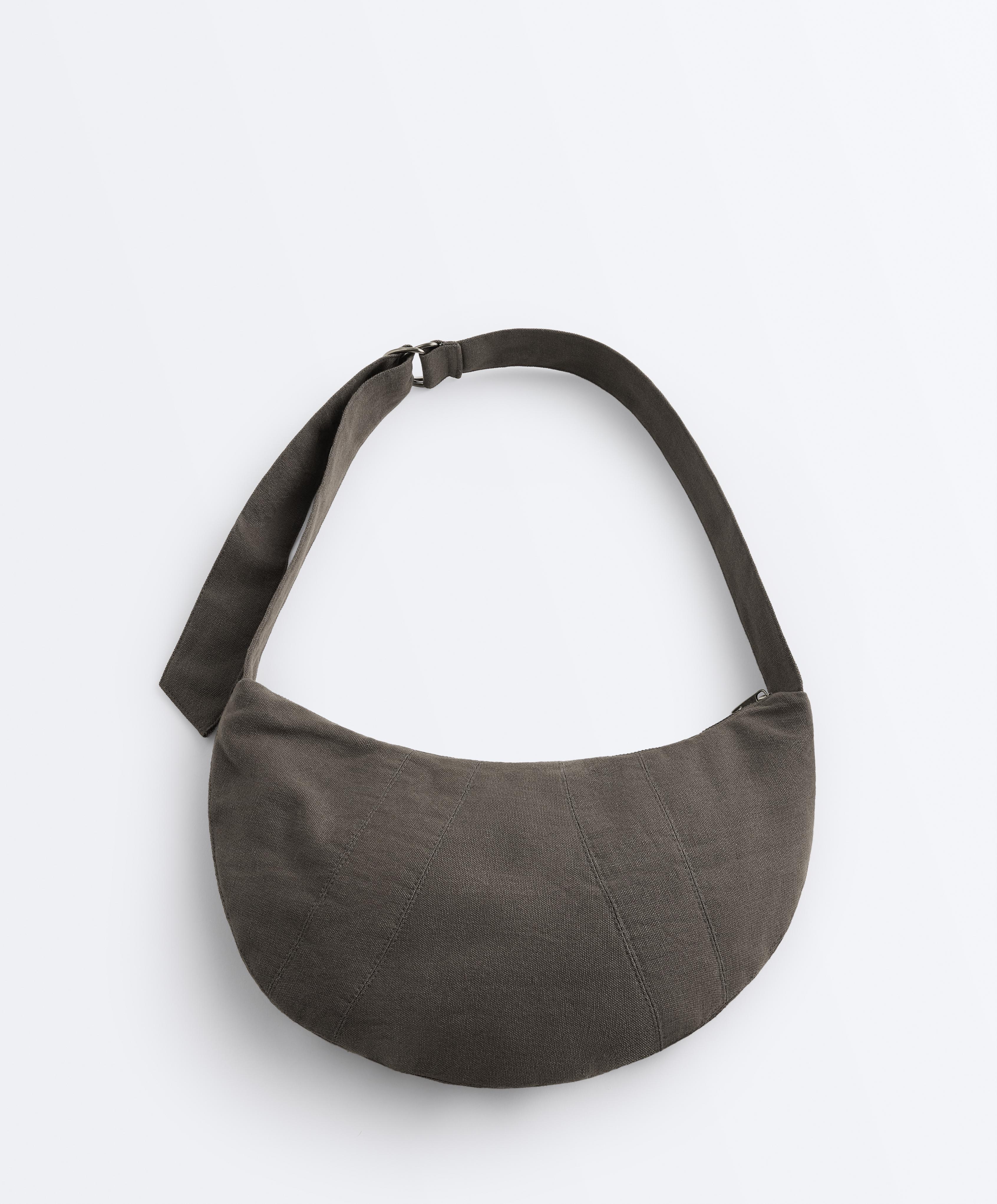 100% cotton crossbody bag