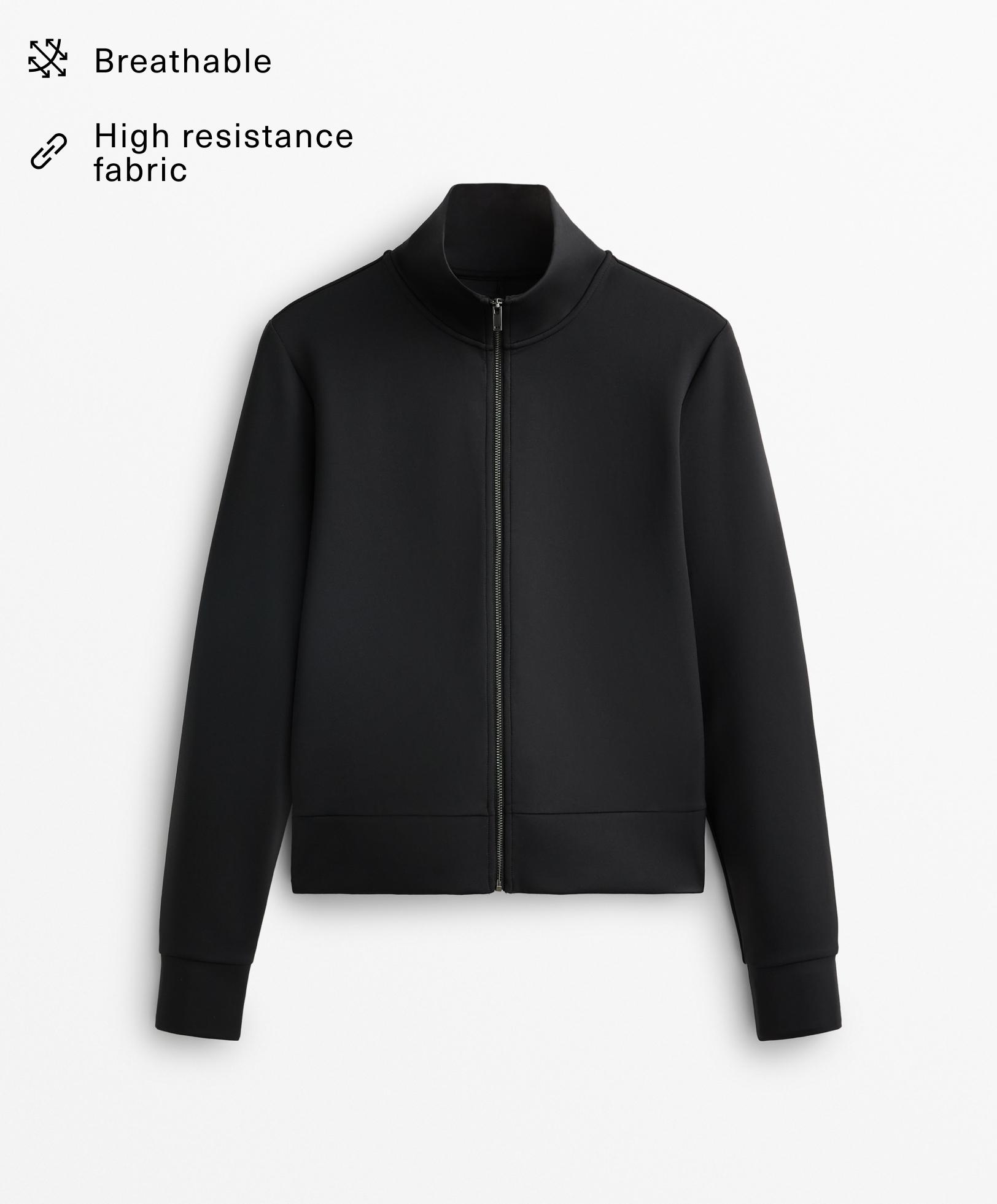 Neoprene-effect jacket - Sniženja