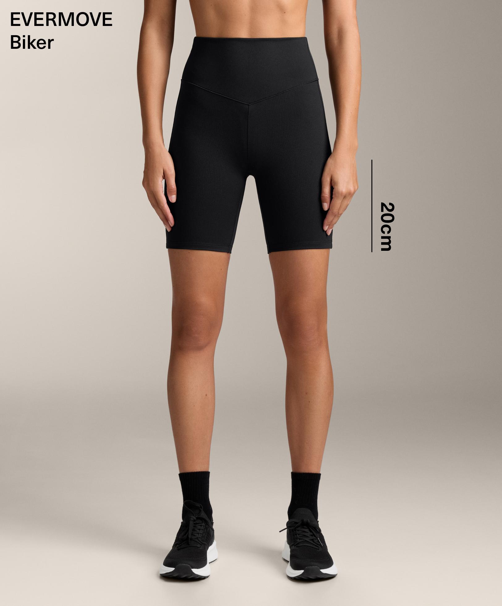 Evermove yüksek belli 20 cm biker tayt Evermove yüksek belli 20 cm biker tayt