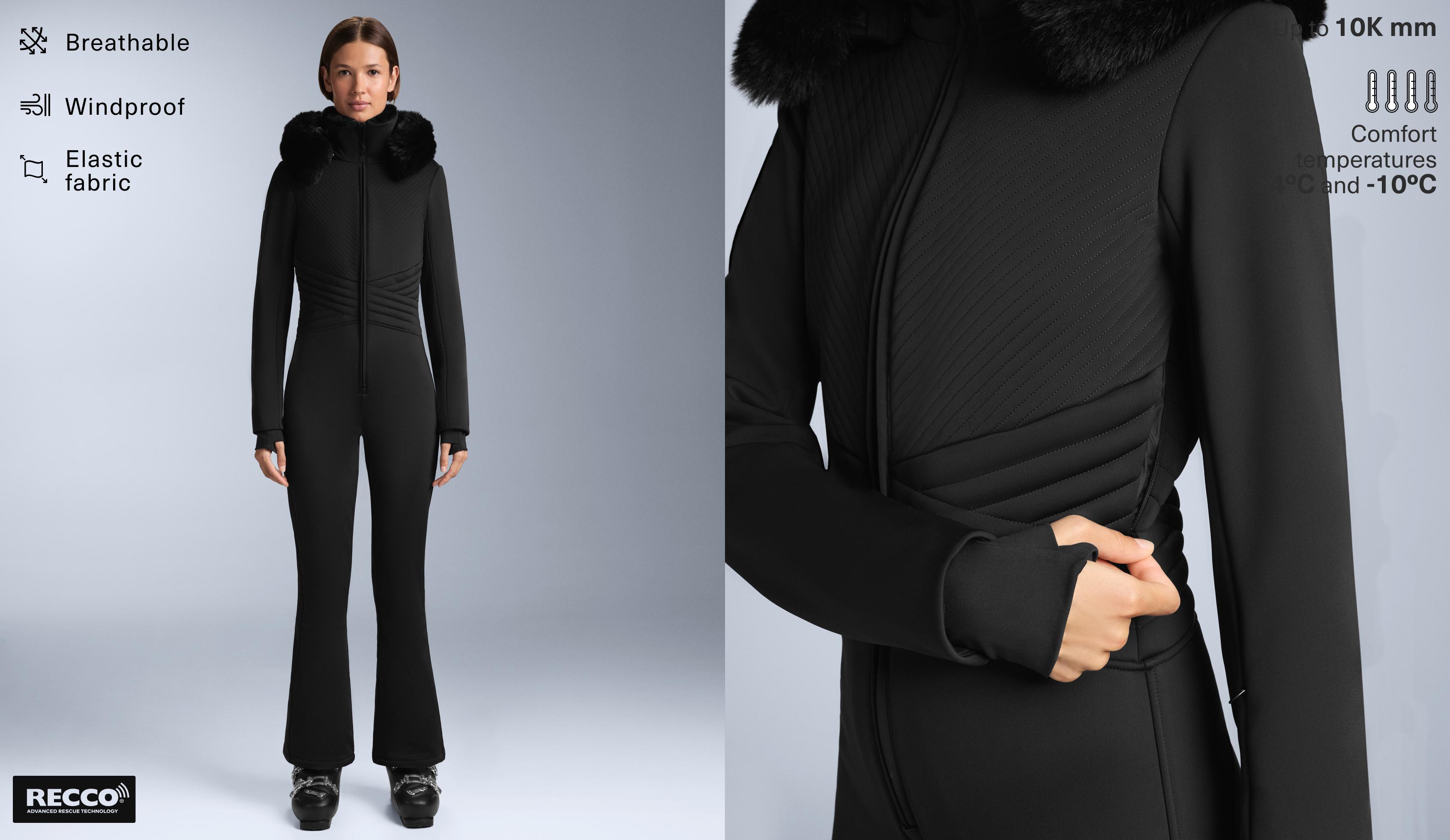 Water-resistant fitted stretch SKI jumpsuit - Sale Water-resistant fitted stretch SKI jumpsuit - Sale