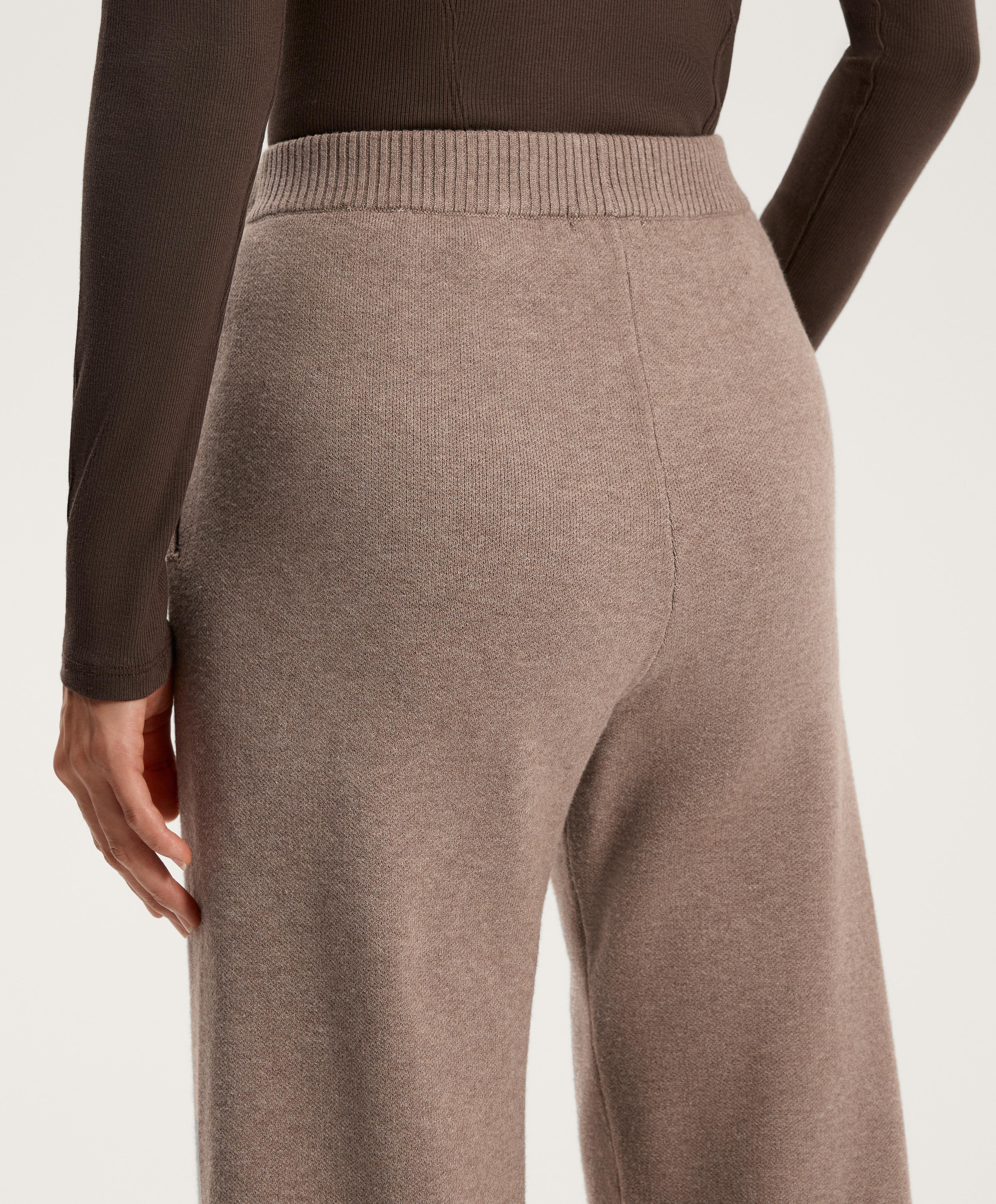 Knit jogger trousers — PINK-MINK