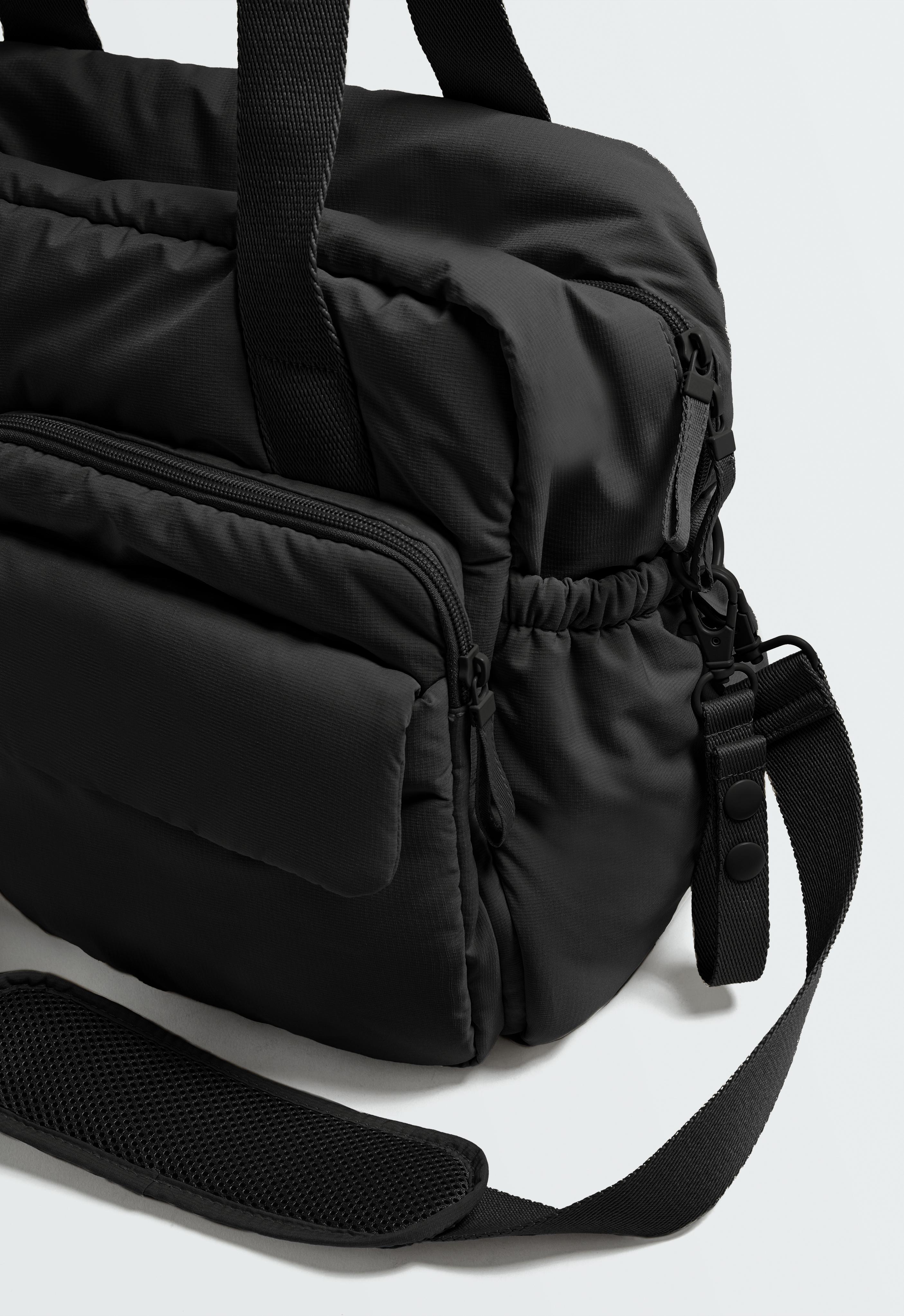 Maxi maternity bag — BLACK