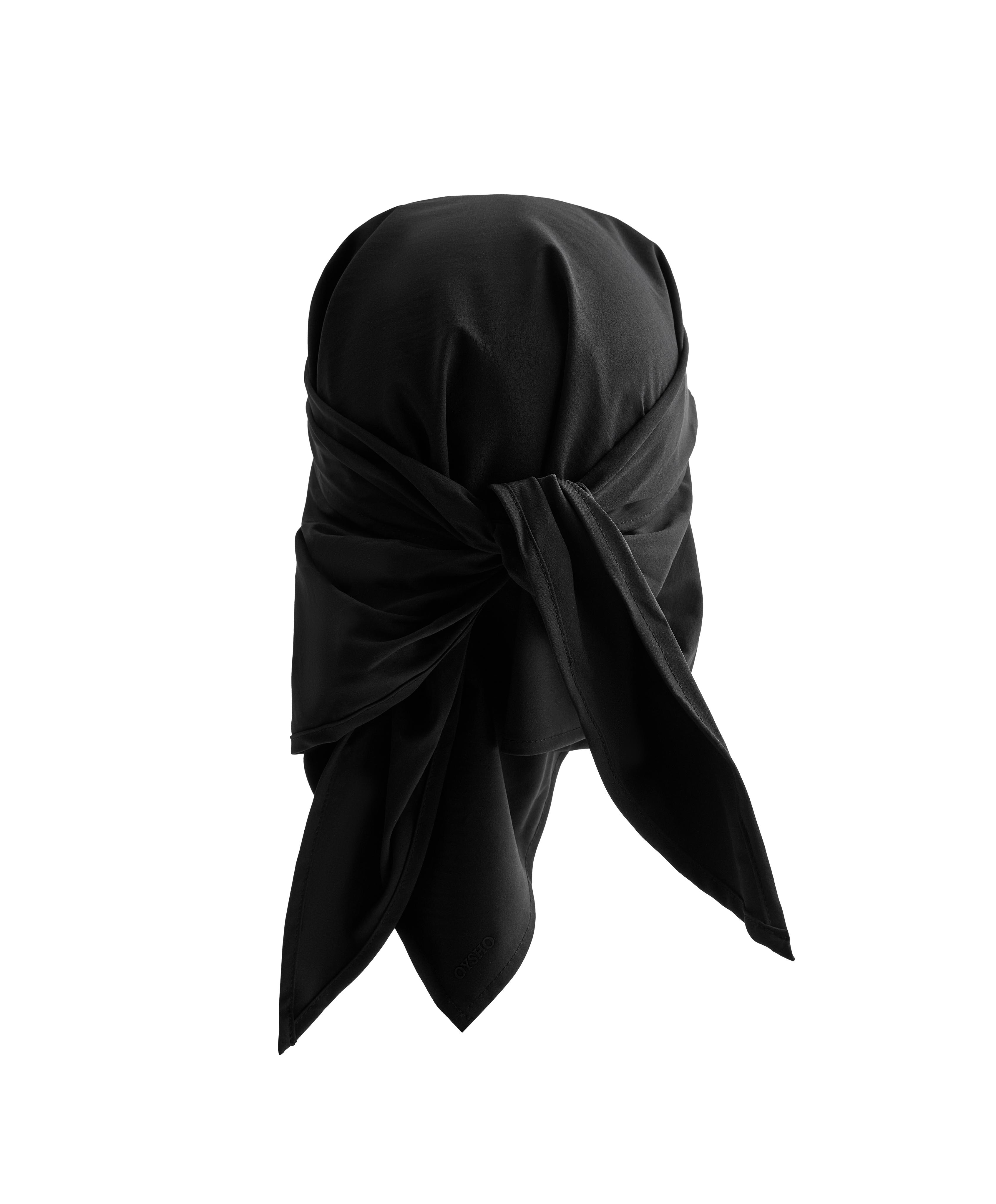Lightweight knotted visor — BLACK