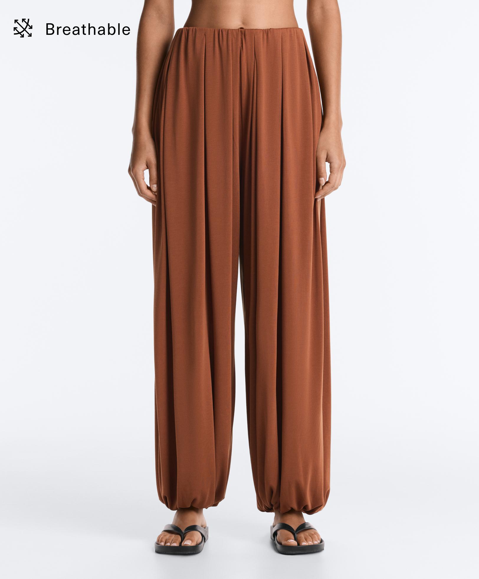 Modal blend Balloon trousers - Sale