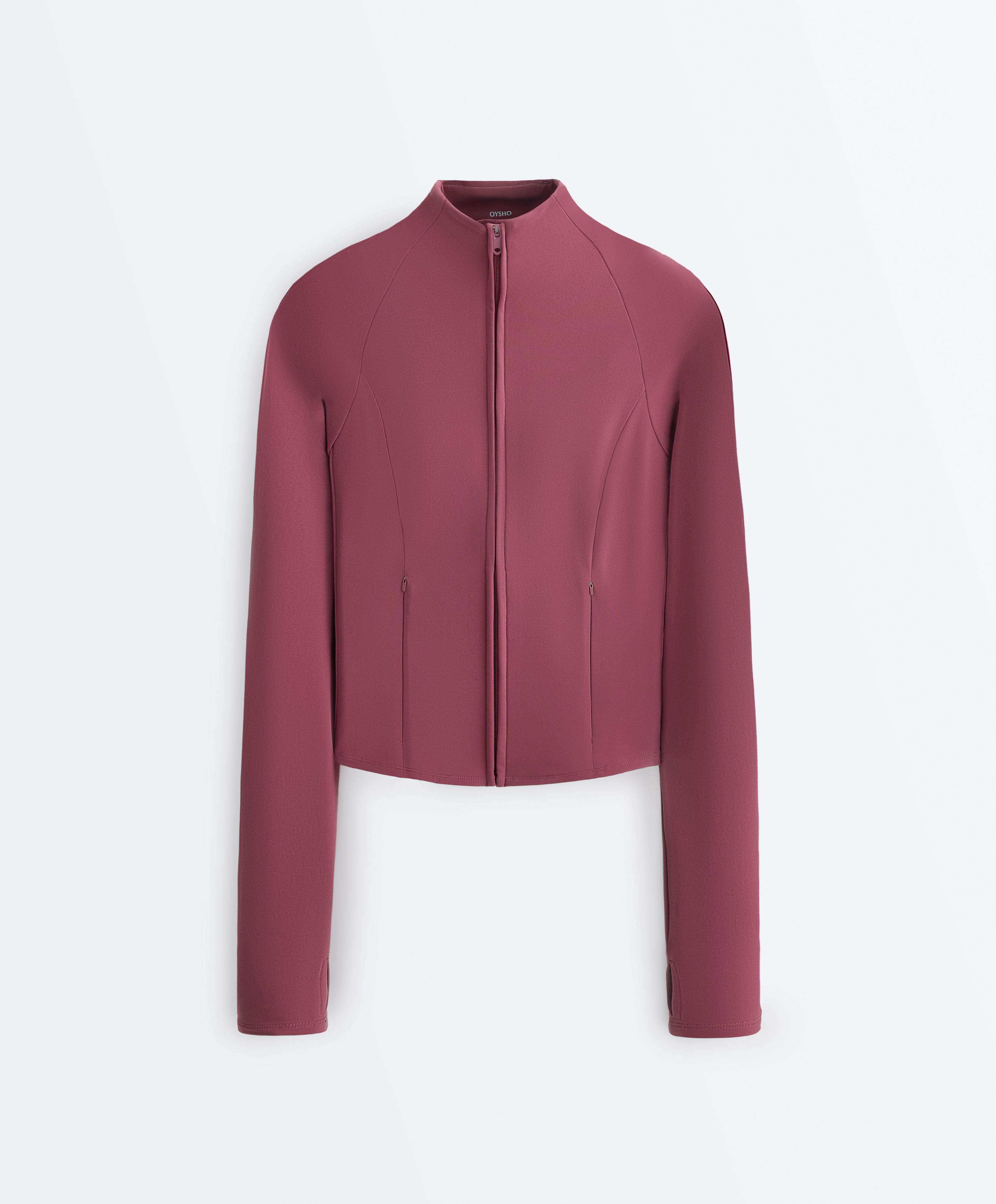 Light warm technical jacket — DUSTY ROSETTE