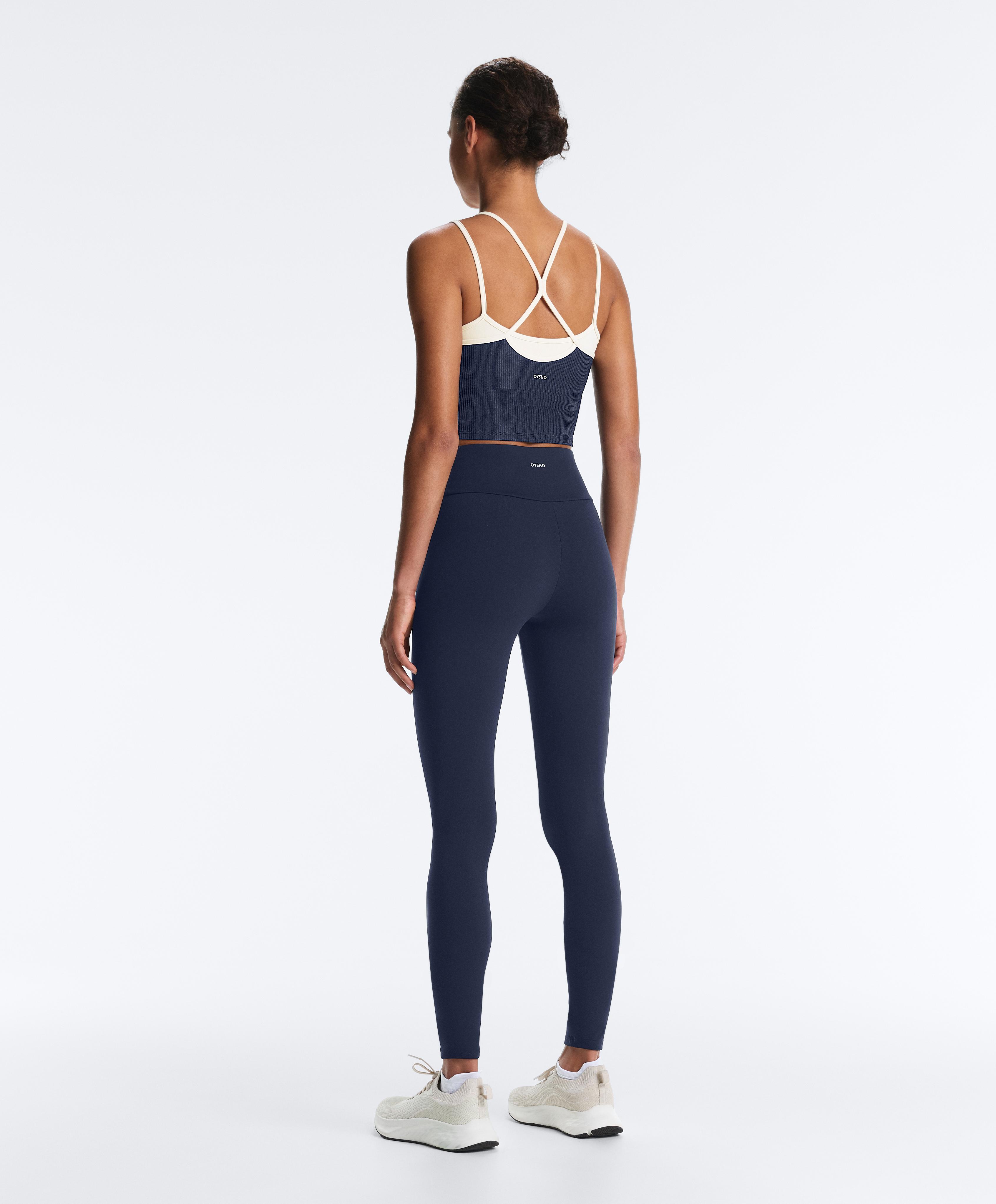 Comfortlux overlay tank top — NAVY BLUE