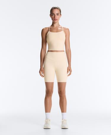 Comfortlux braided tank top — SAND 3