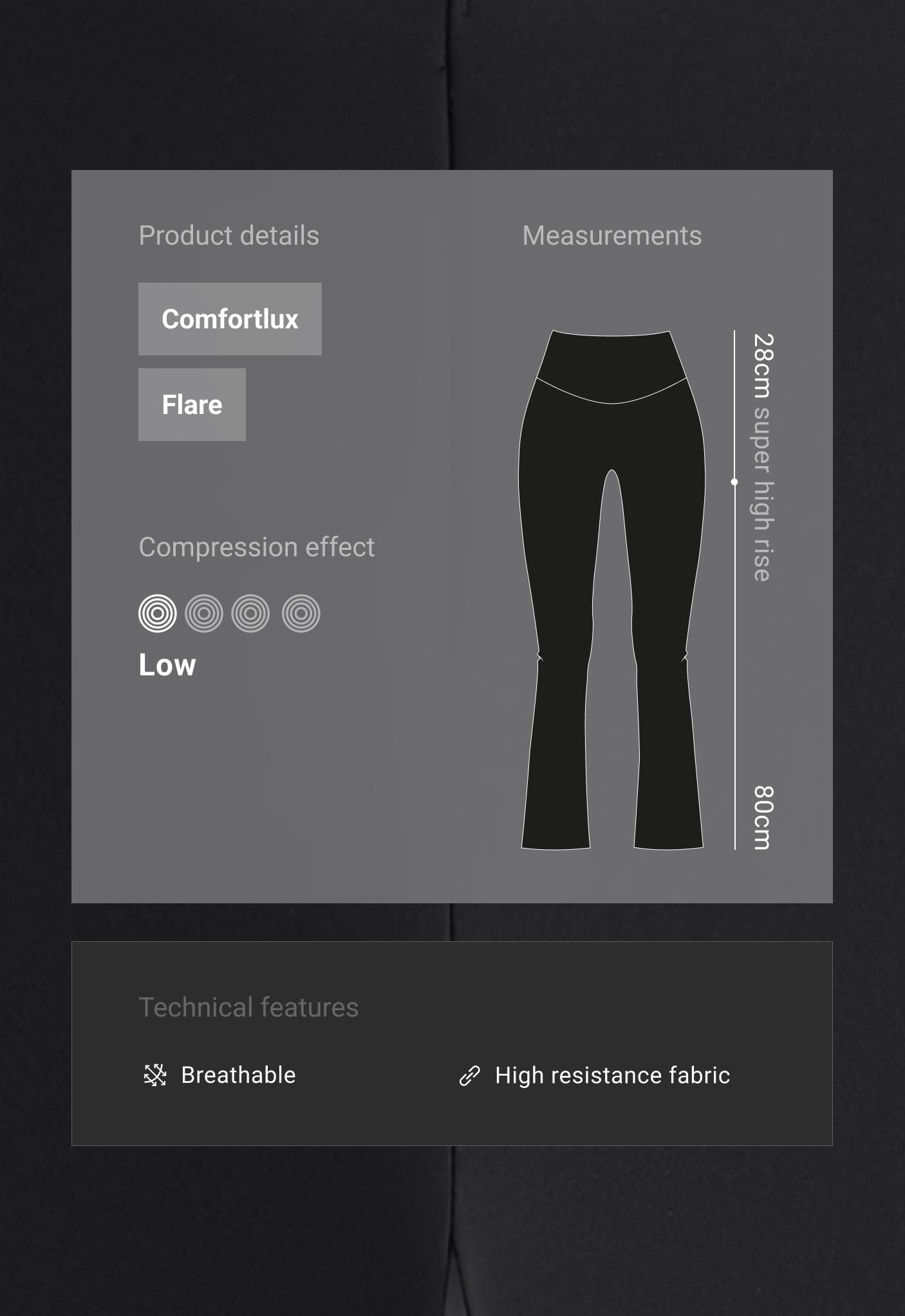 Super High Rise Comfortlux Flare Pantolon Super High Rise Comfortlux Flare Pantolon