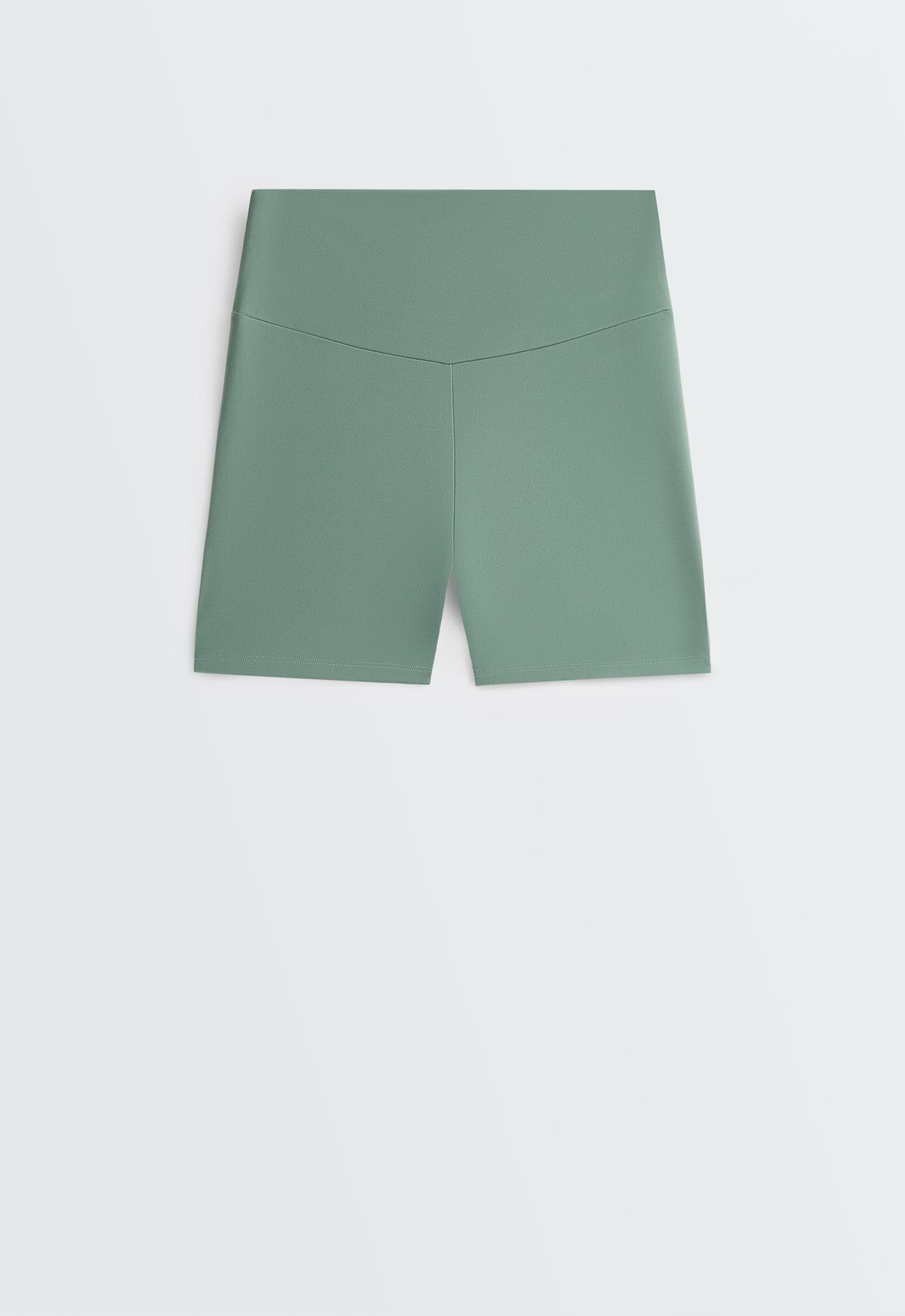 Hot pants high rise Comfortlux 10 cm — GREEN