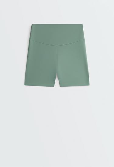 Hot pants high rise Comfortlux 10 cm — GREEN 8