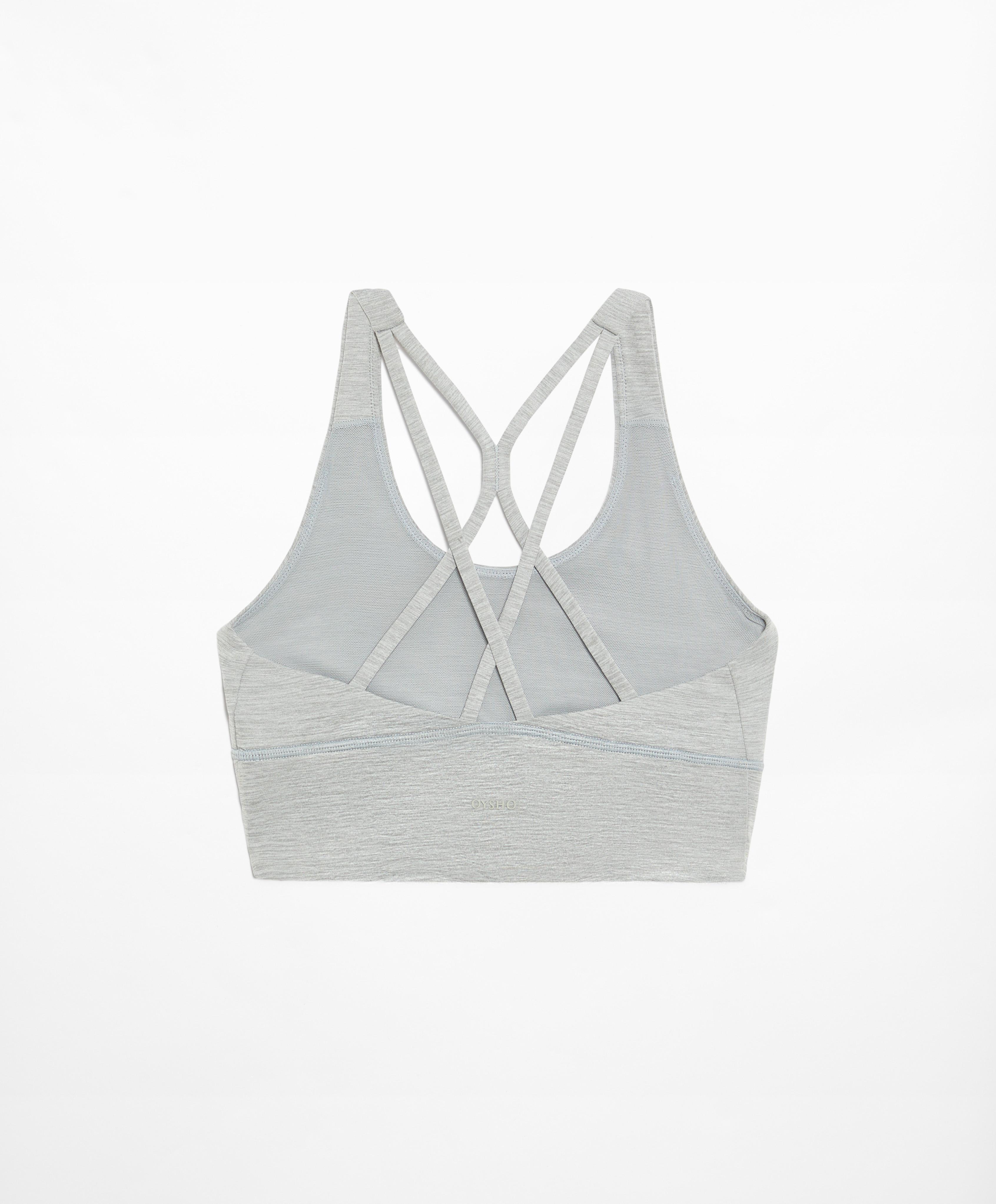 Medium-support comfortlux sports bra with cups