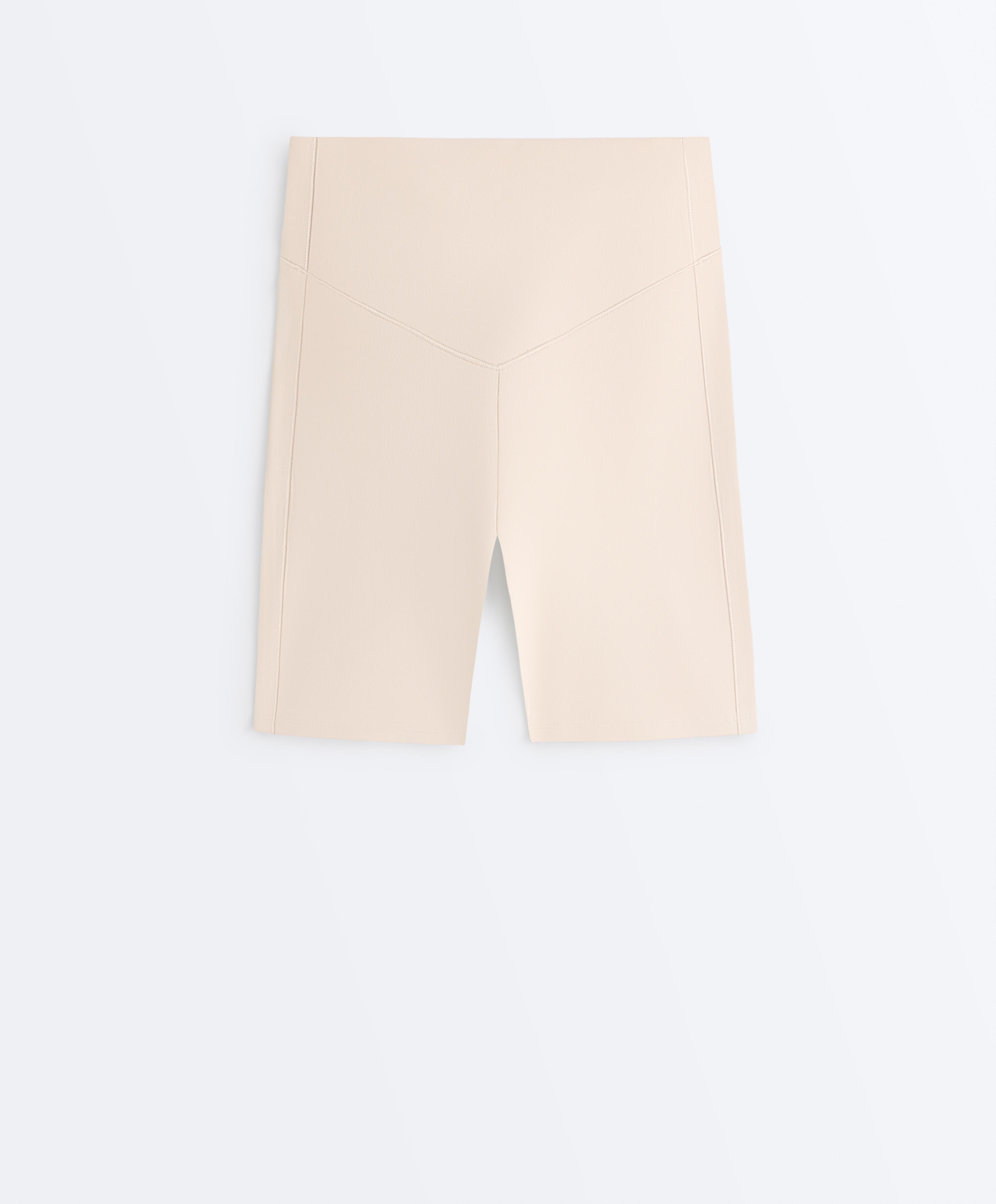 Legginsy Evermove high rise typu kolarki 20 cm - Wyprzedaż