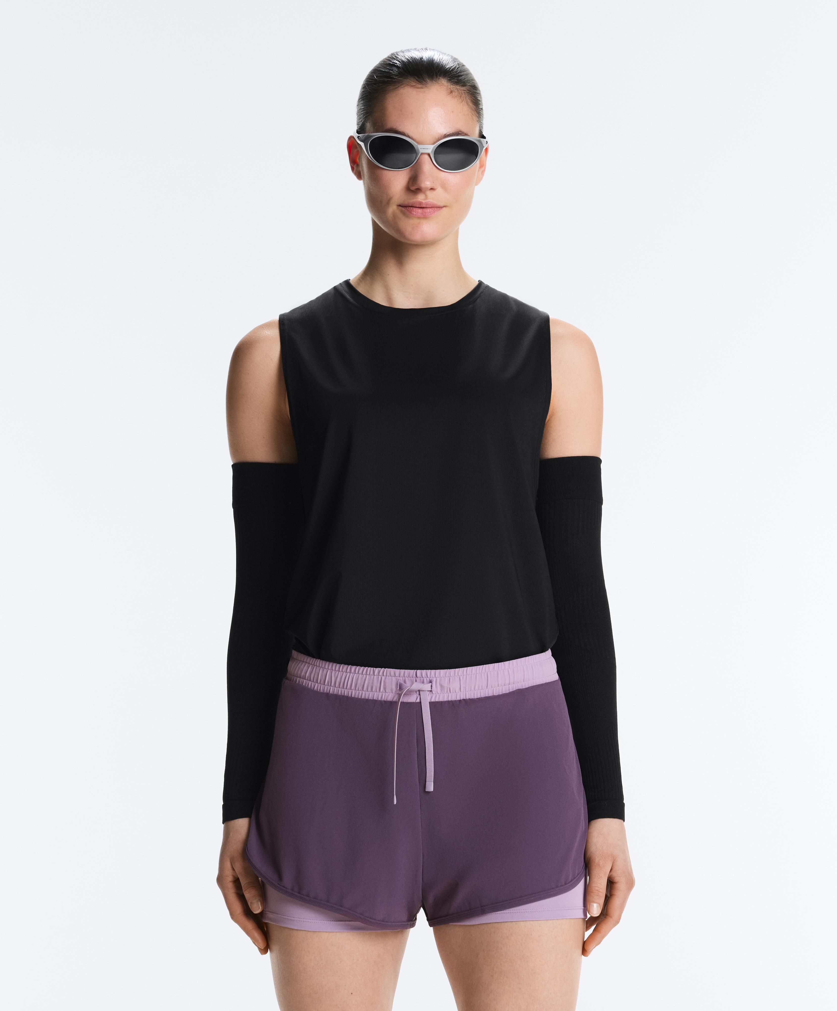 2-in-1 Technical Shorts — WASHED PURPLE