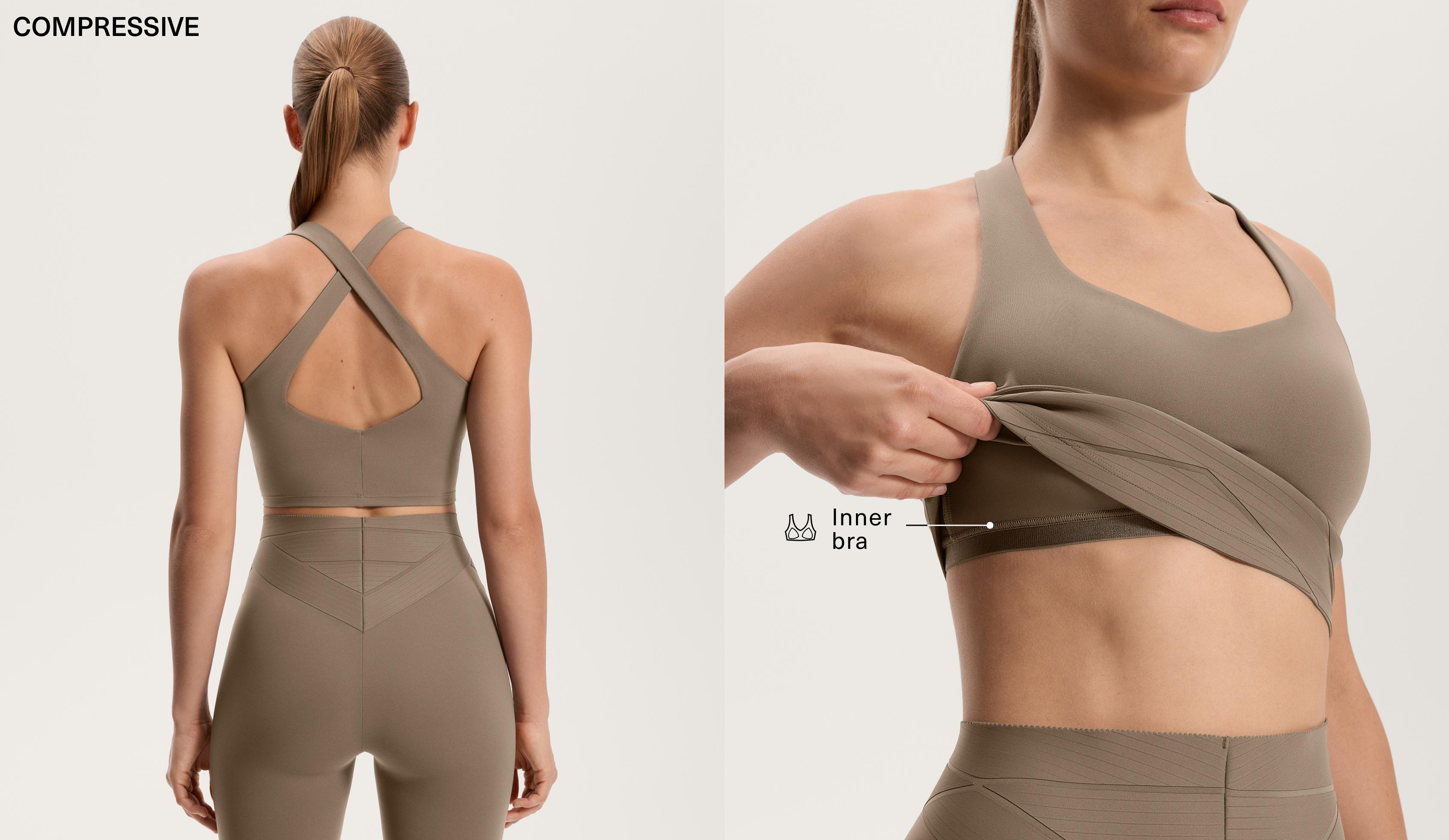 Compressive Tanktop Blockfarben
