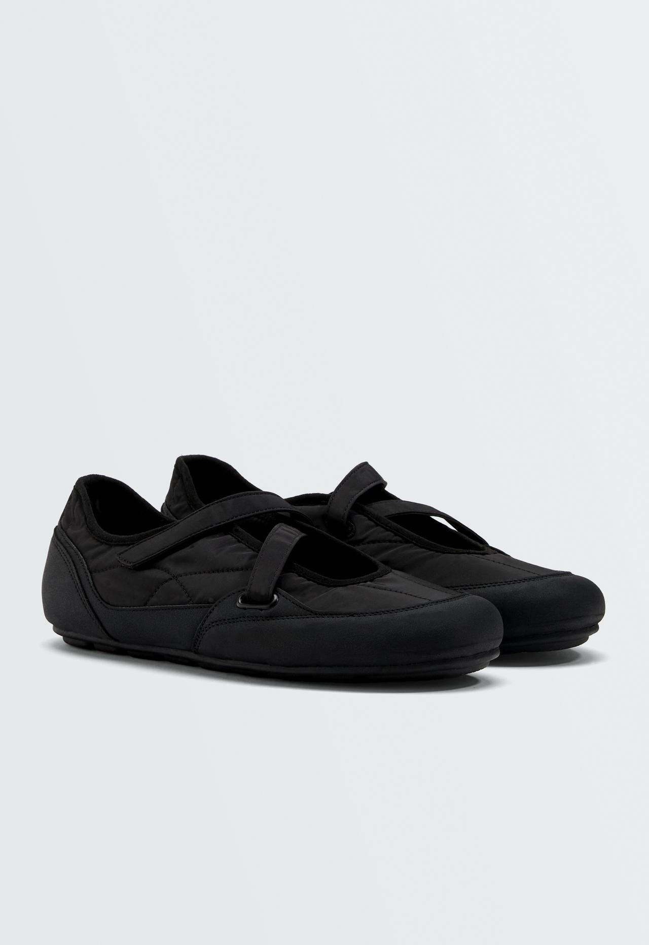 Sport ballet flat — BLACK