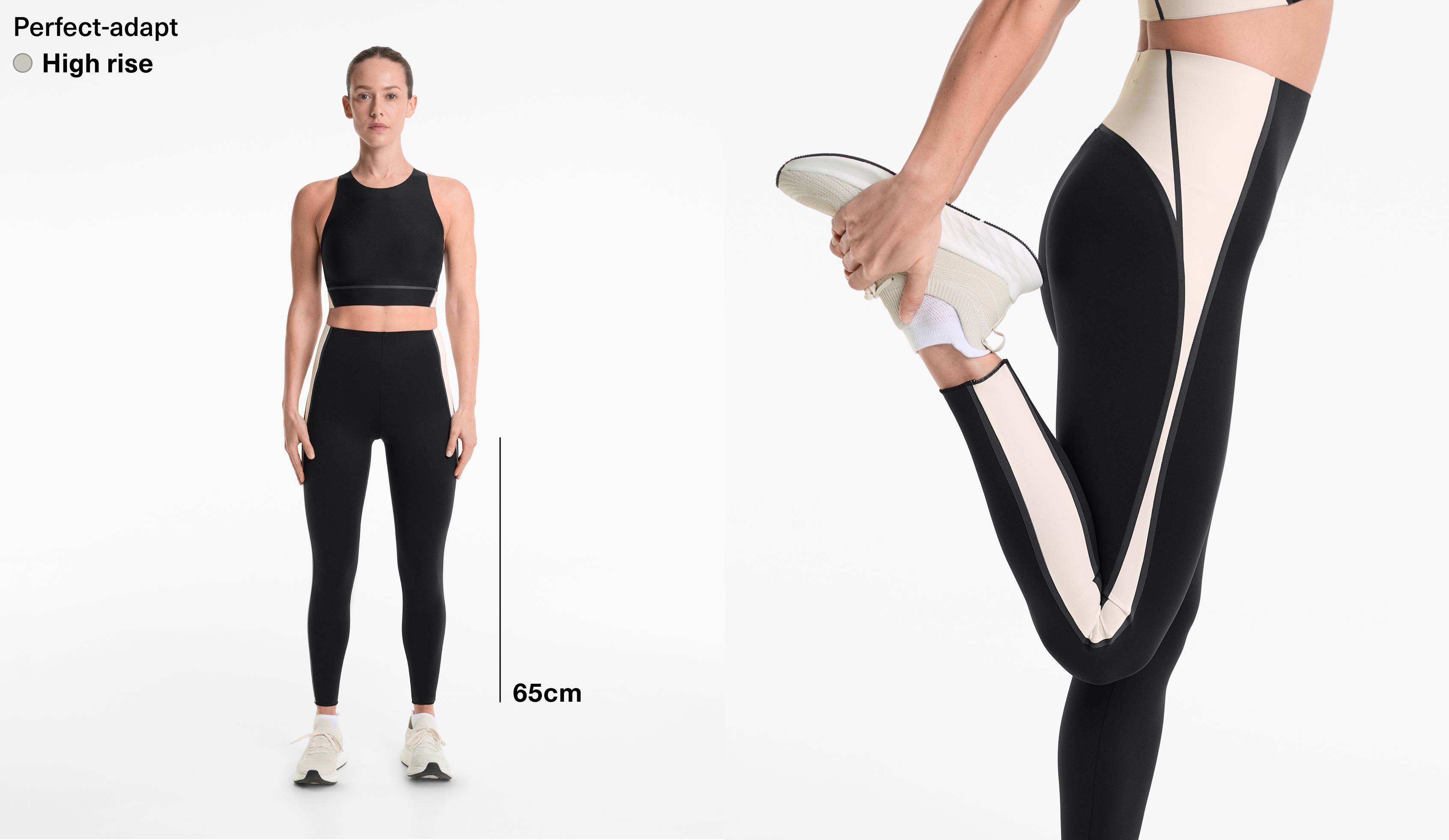 Perfect-adapt high-rise 65cm ankle-length leggings