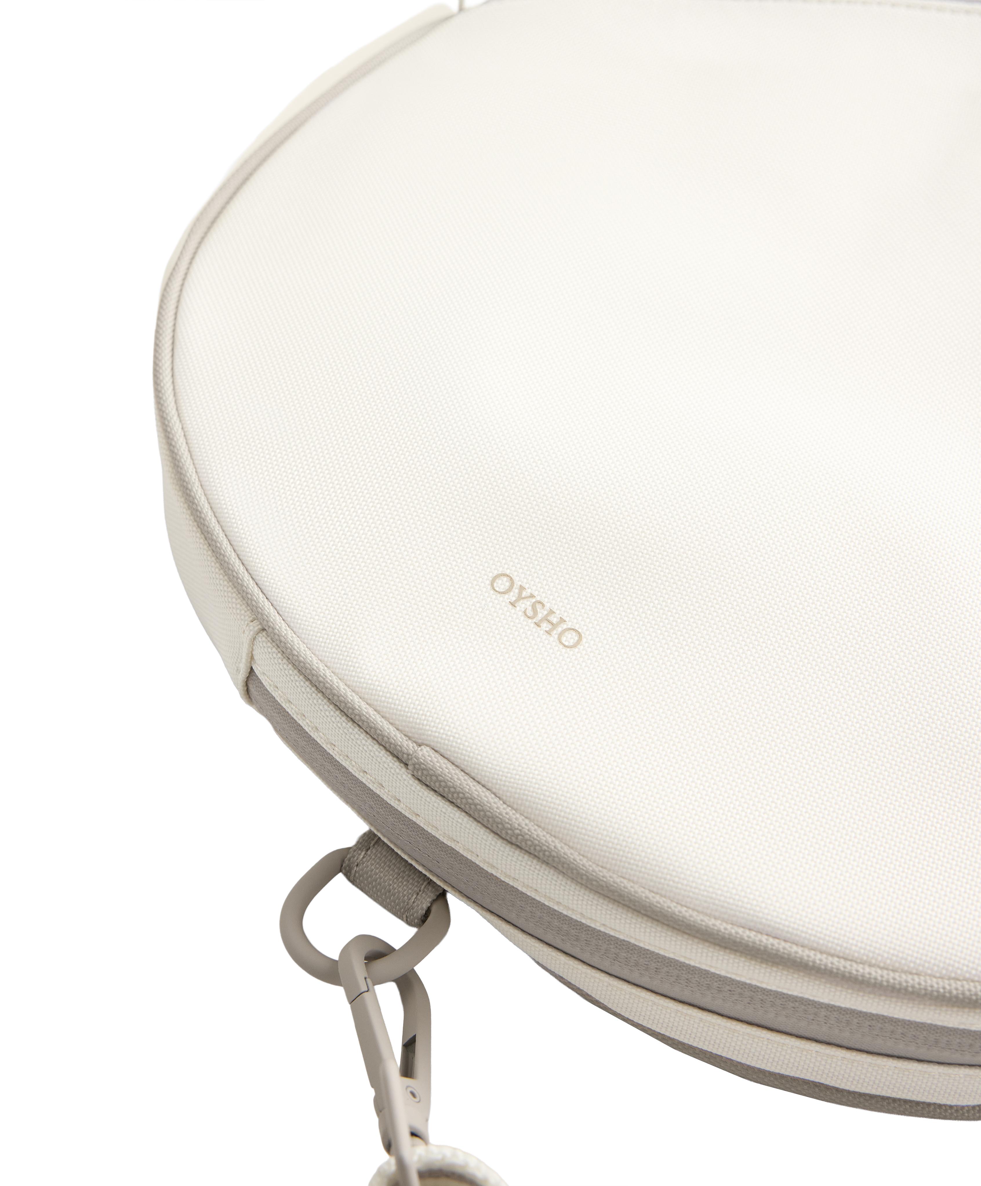 Padel racket cover — PALE ECRU