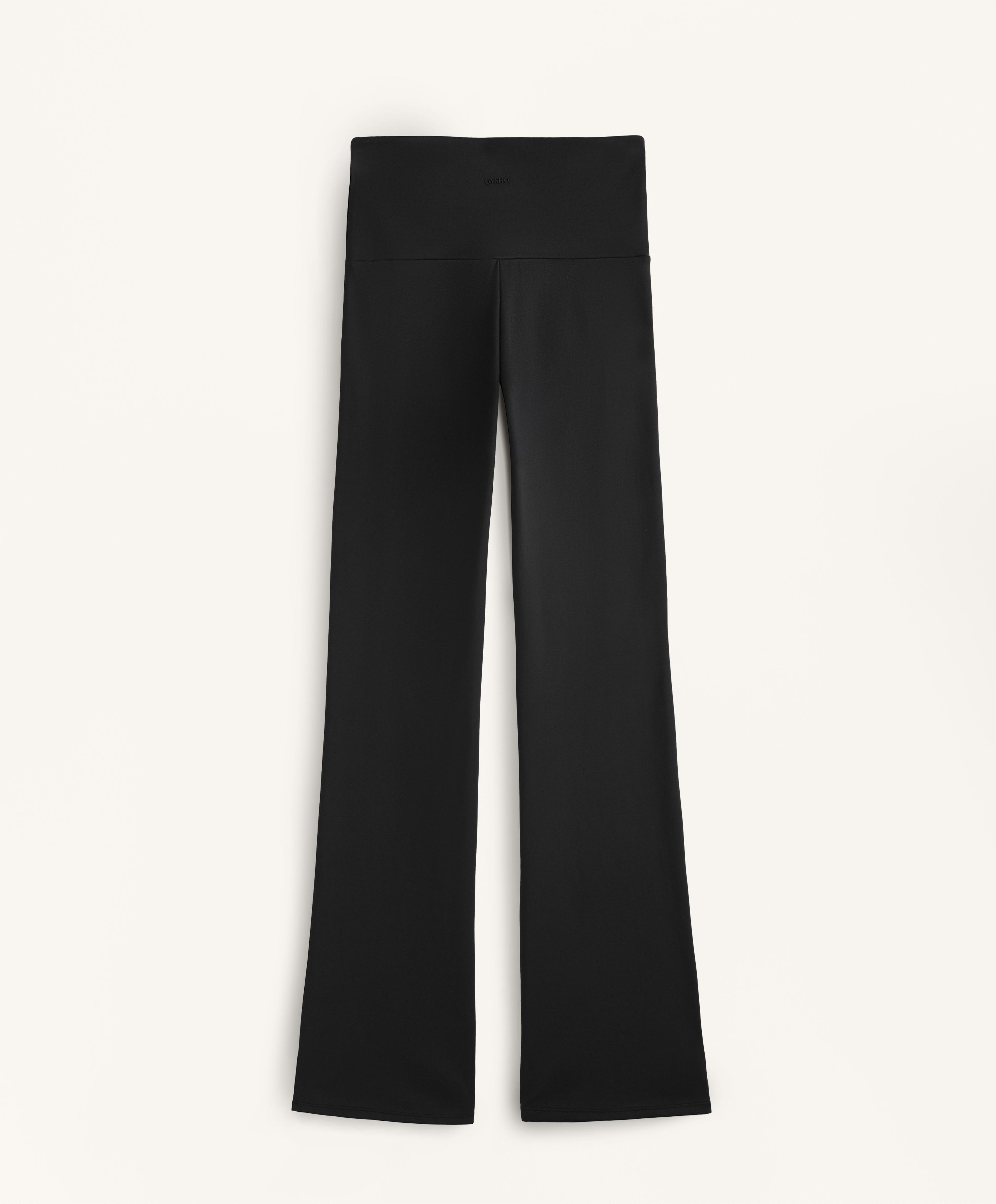 High-rise Comfortlux flare trousers