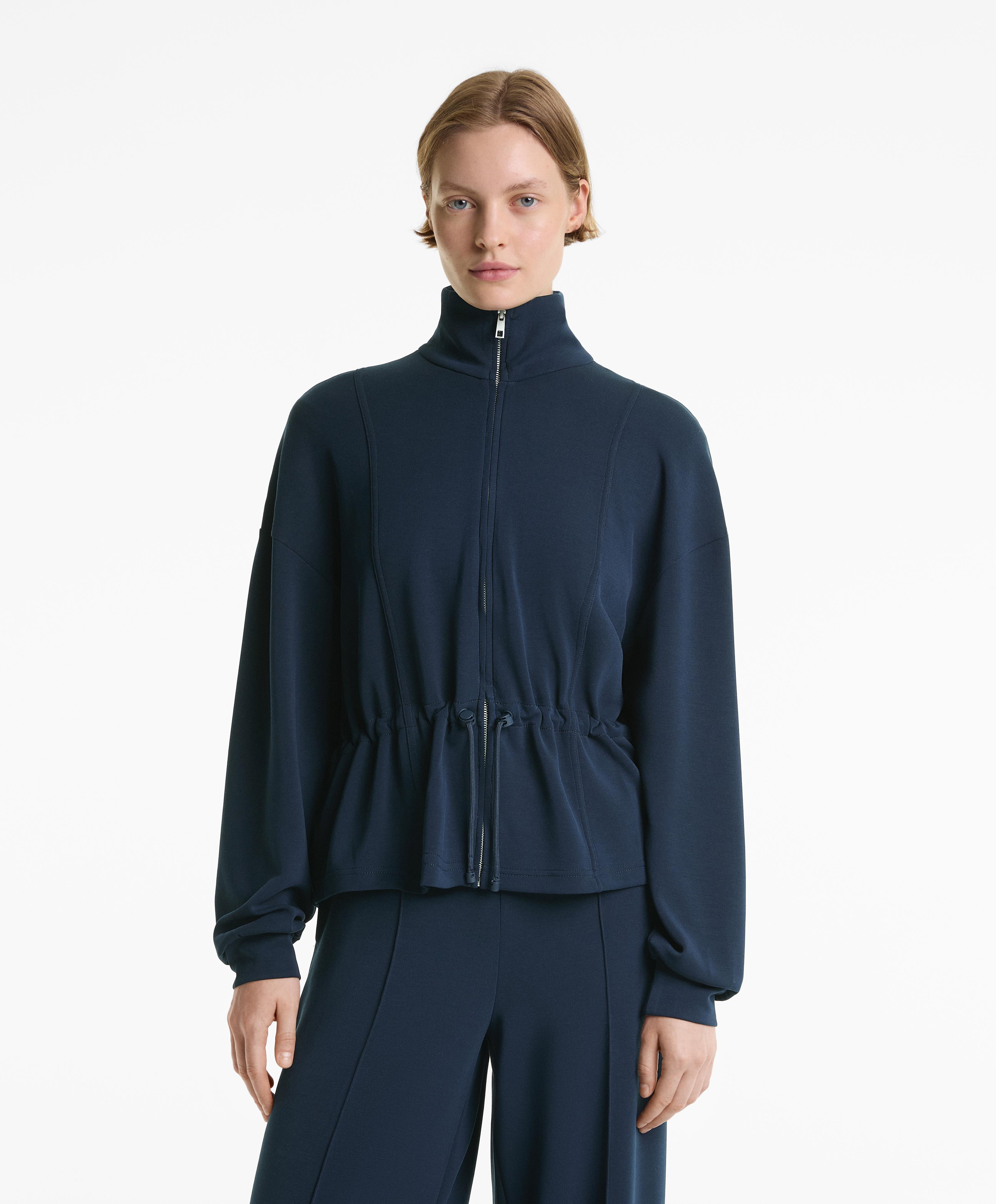 Jacket with soft-touch modal