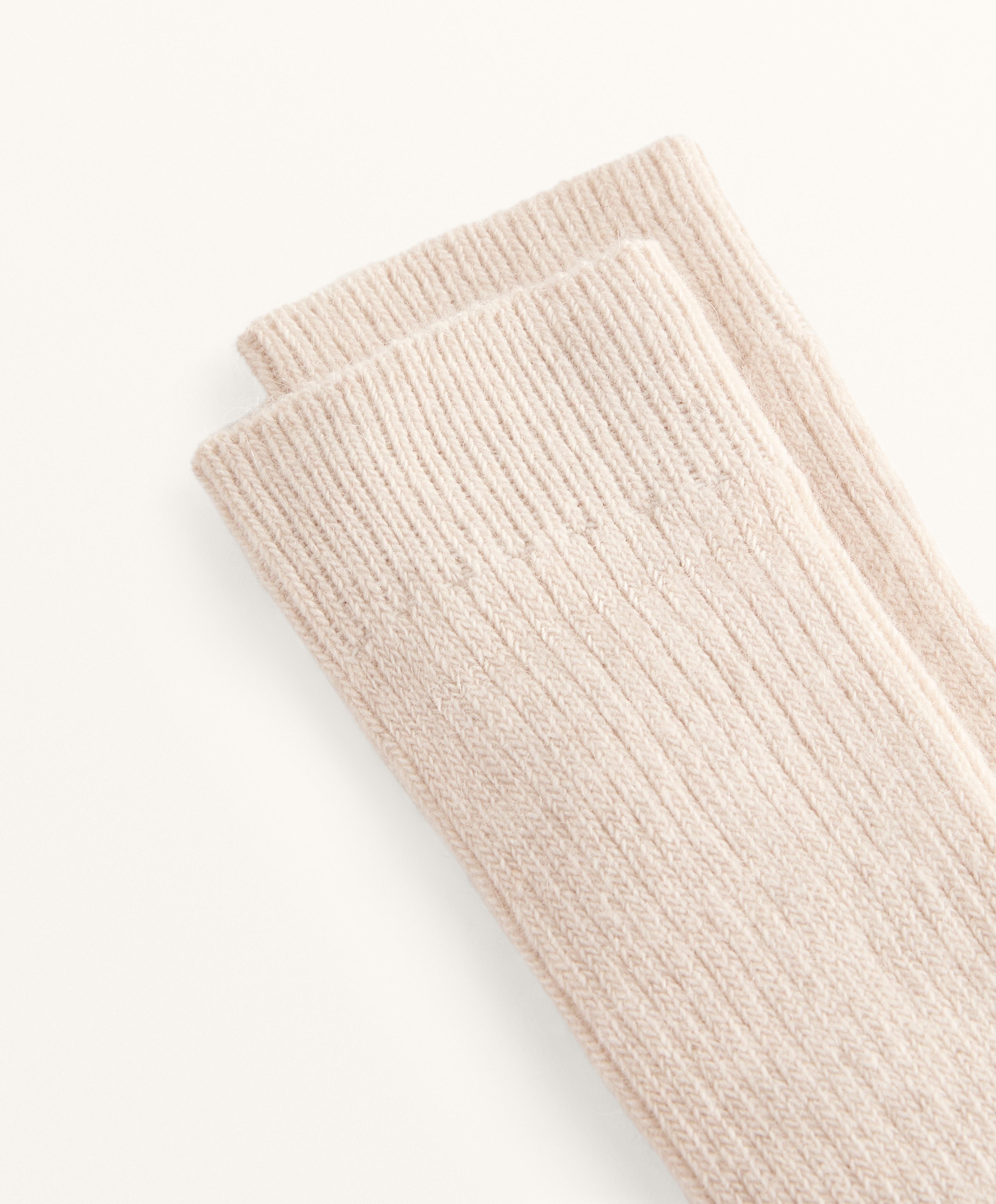 21% cashmere 14% wool long socks