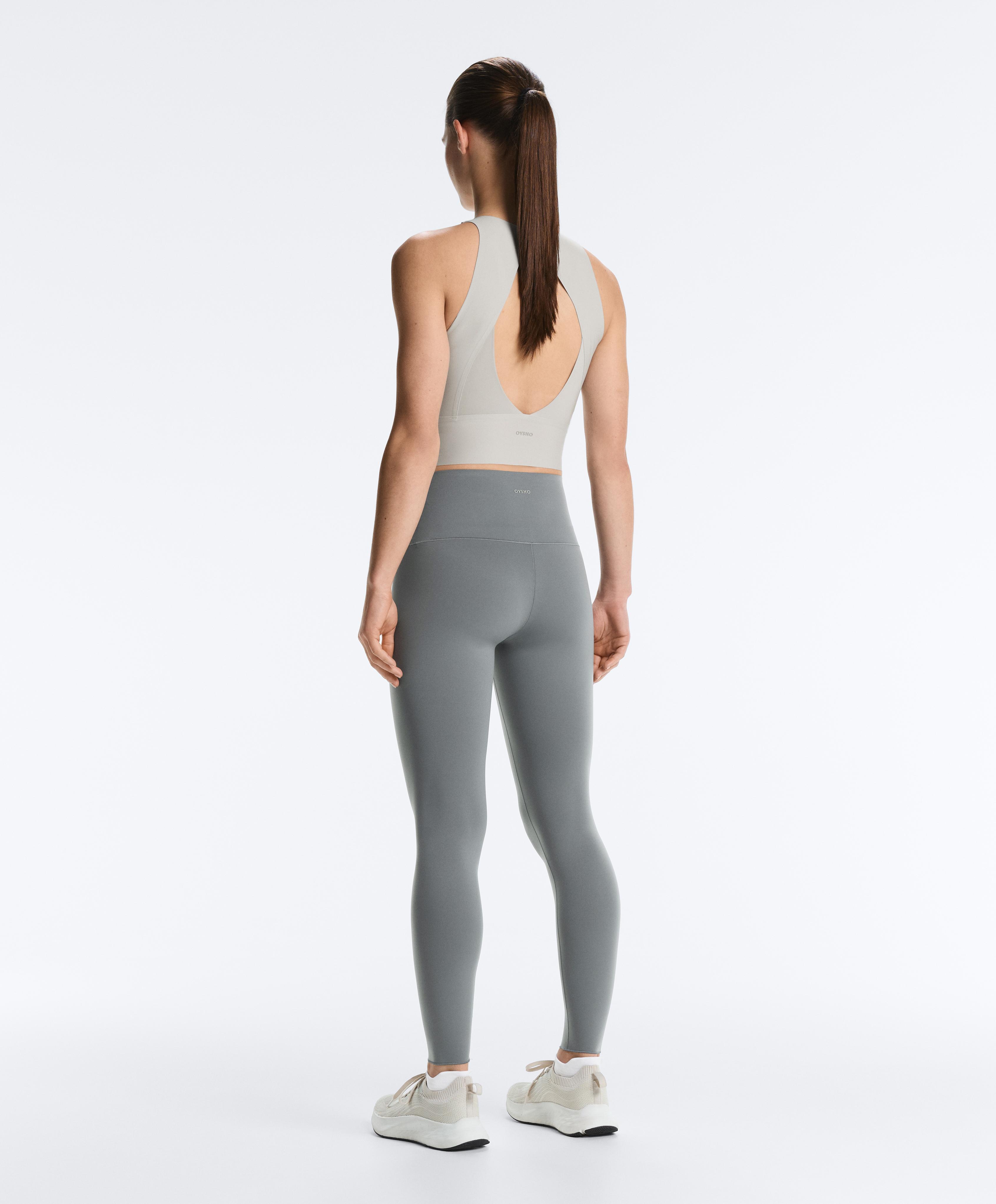 Perfect-adapt strap tank top — PALE GREY-BLUE