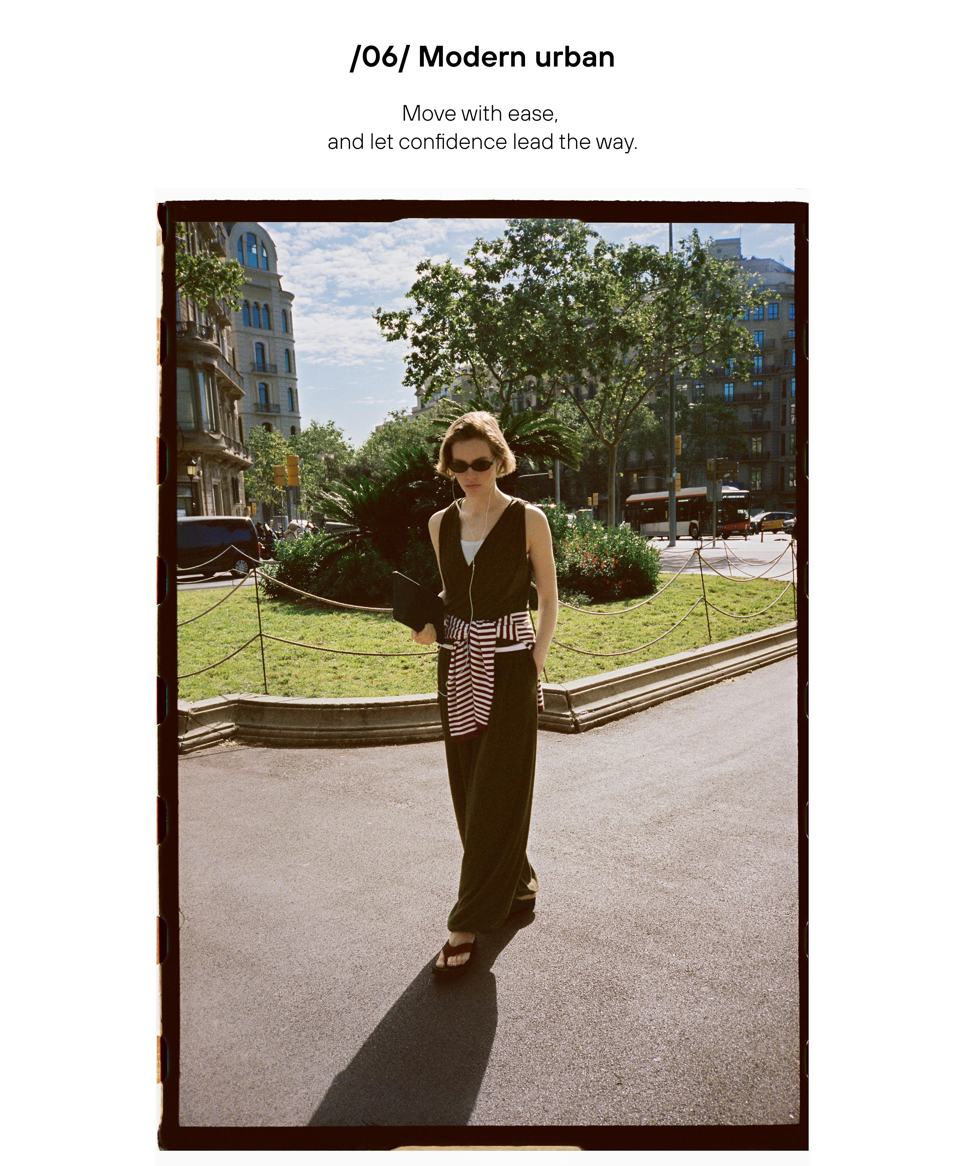 Џемпер со долги ракави и пруги