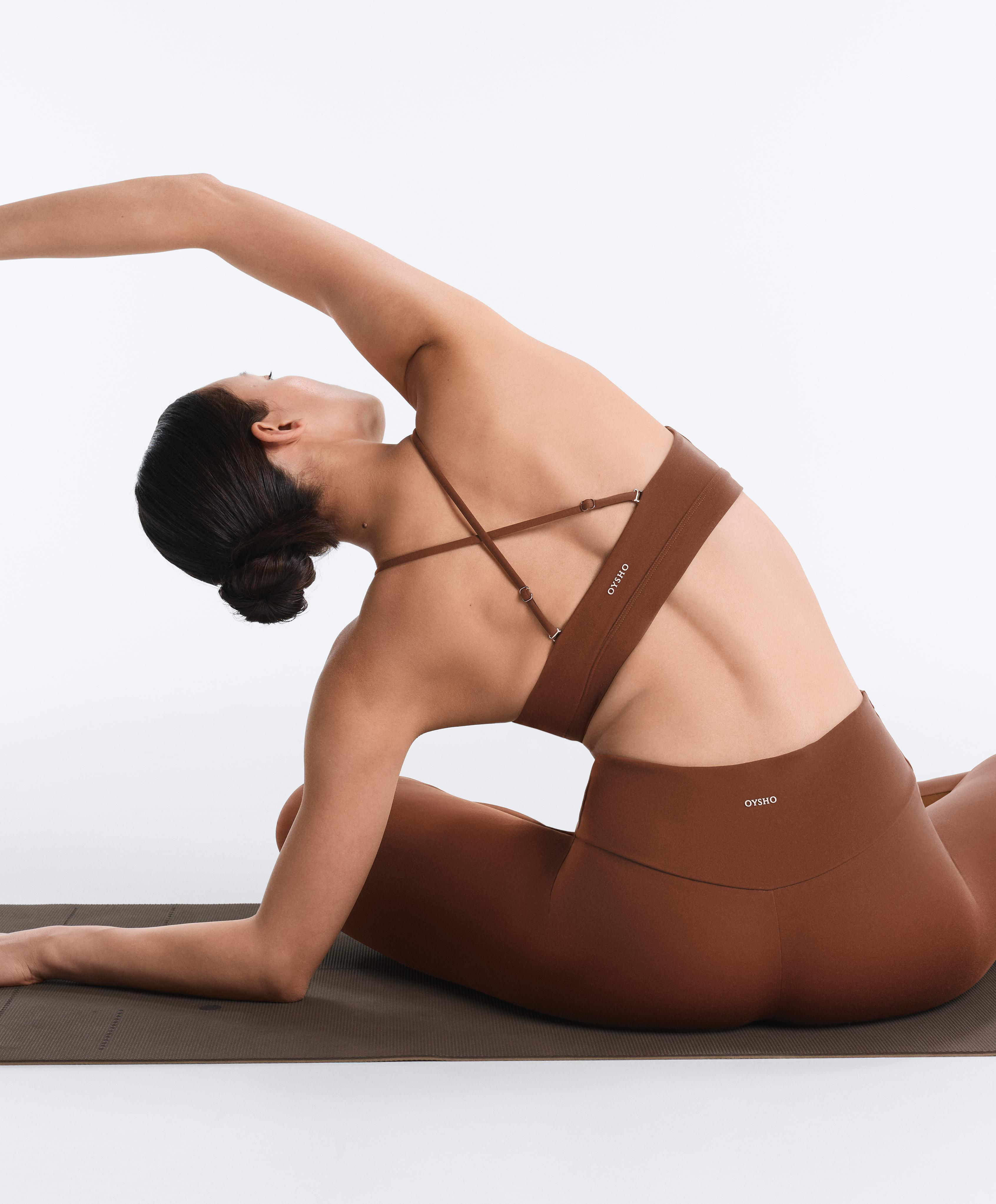 Comfortlux Sport-BH mit gekreuzten Trägern und leichtem Halt