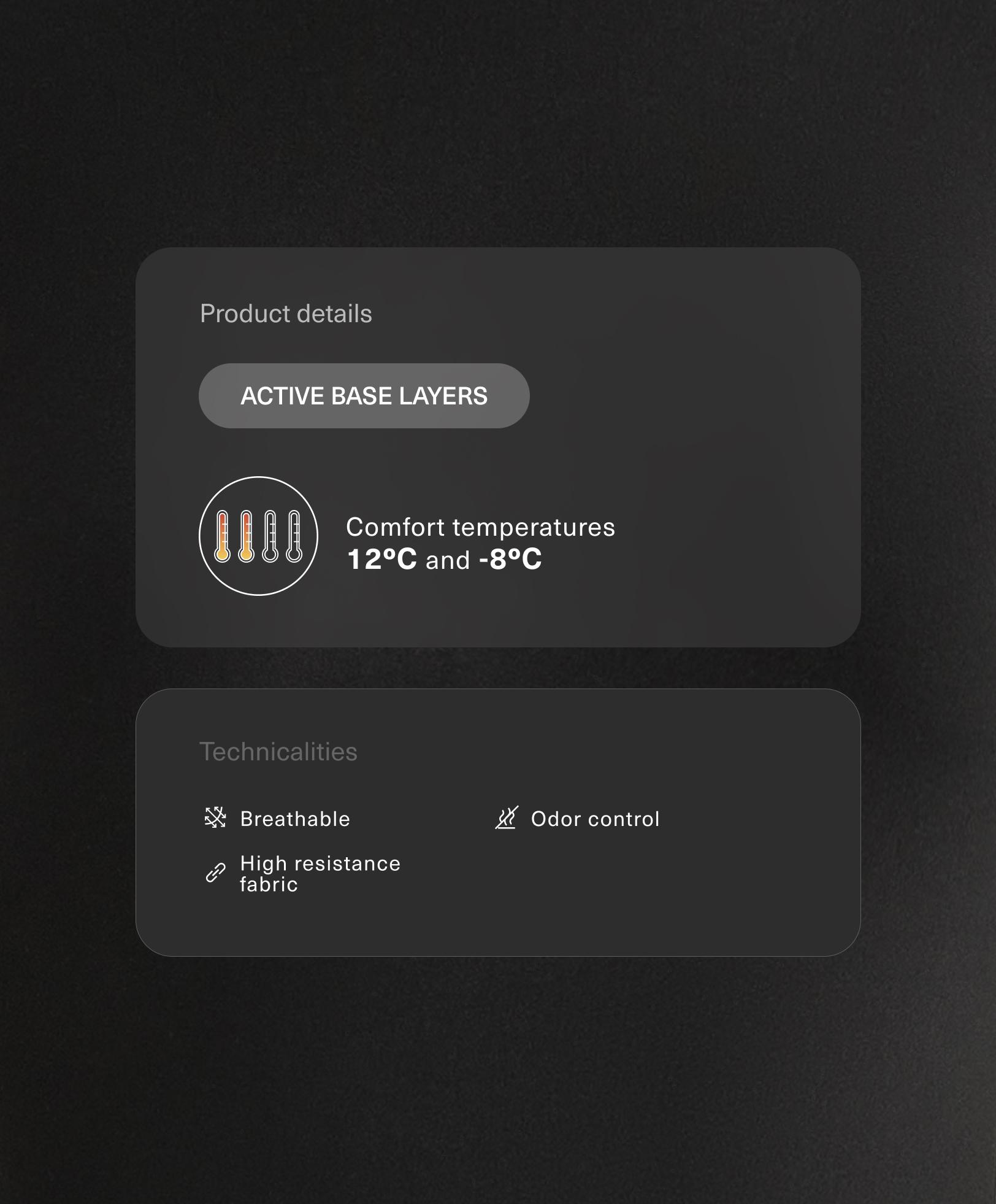 Long sleeve thermal base layer T-shirt Long sleeve thermal base layer T-shirt