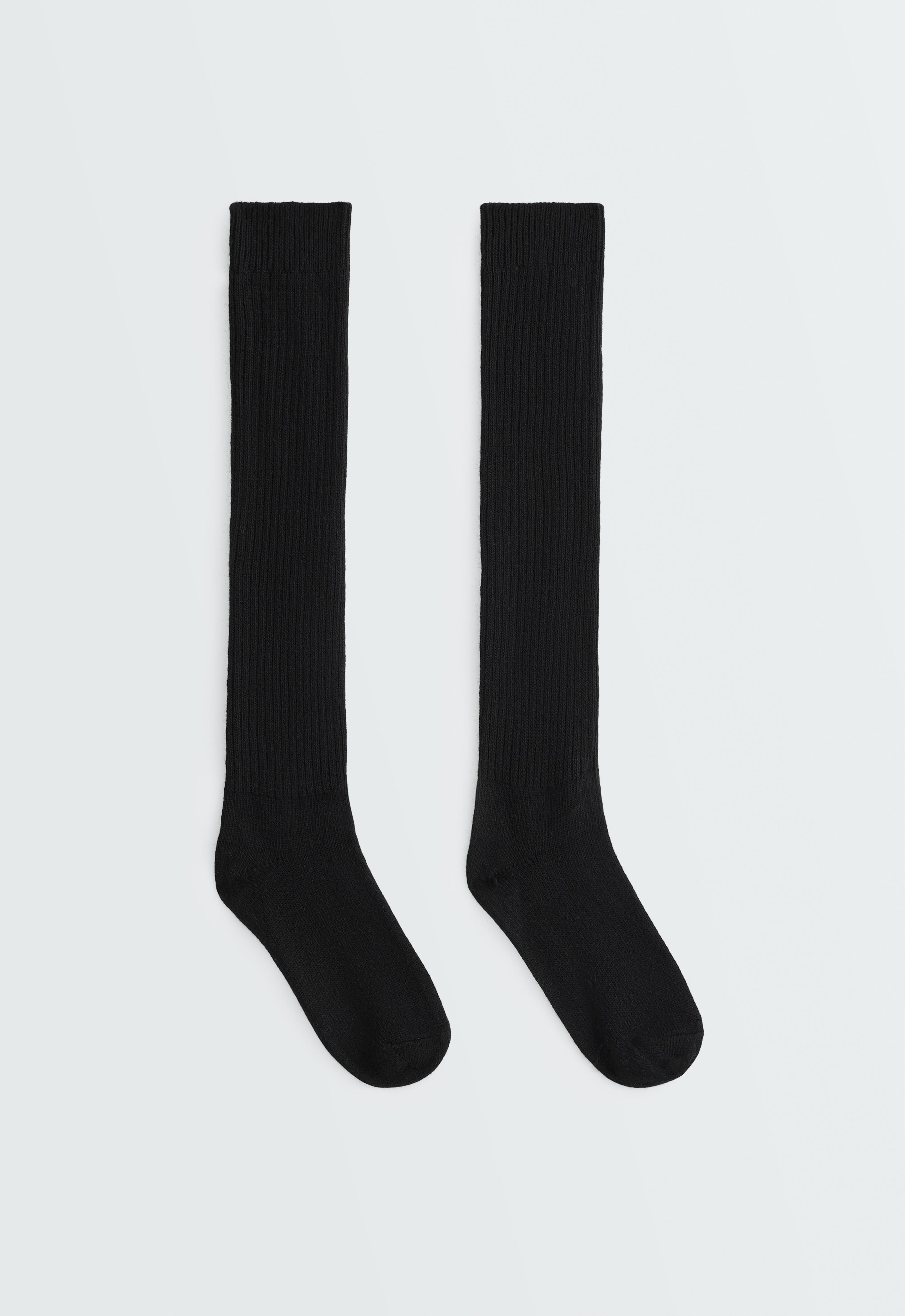 22% cashmere 10% wool long socks 22% cashmere 10% wool long socks