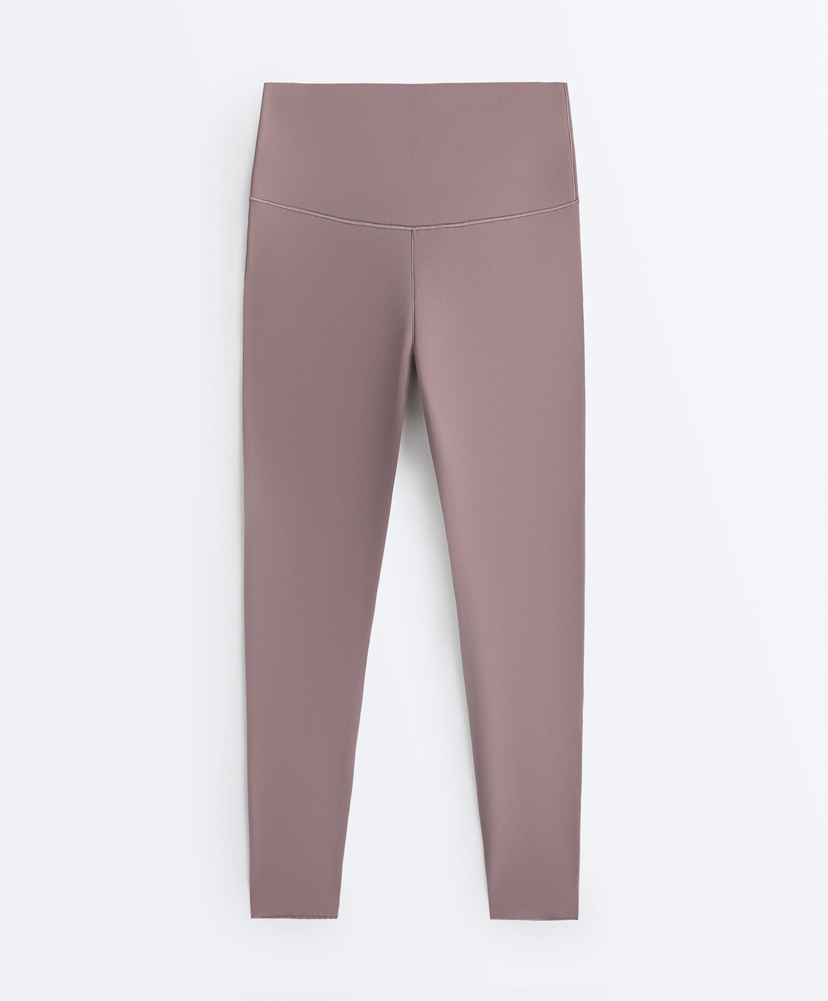 Perfect-adapt high-rise ankle-length leggings — GREY-LILAC