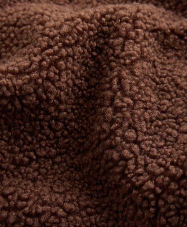 Faux-shearling seamed jacket — COCOA 8