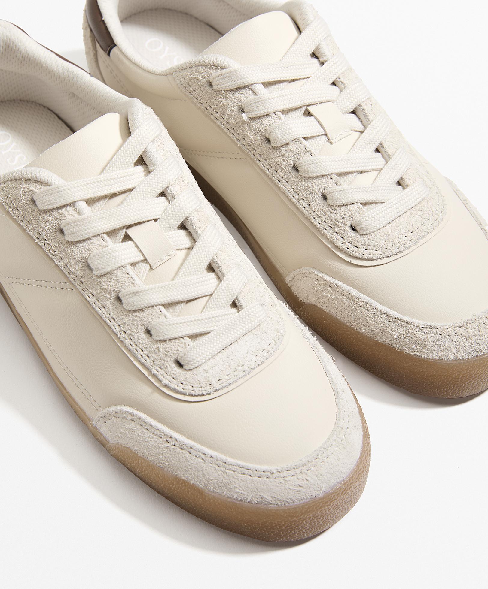 Tenis nylon y piezas de serraje