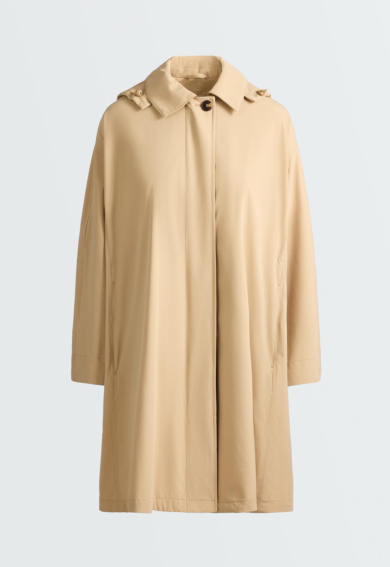 Extra lightweight 10k waterproof short cape — CAMEL