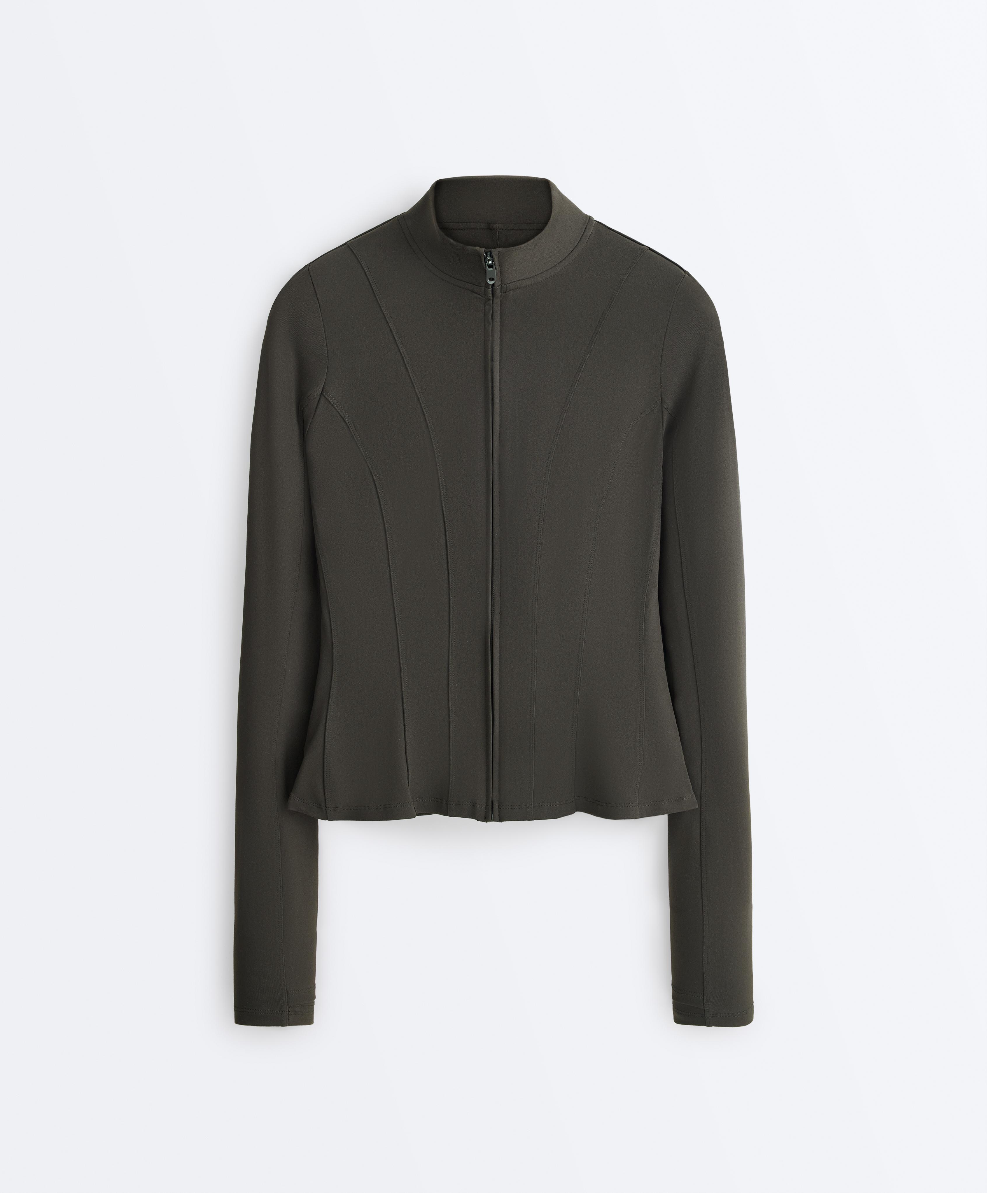 Evermove peplum technical jacket - Sale