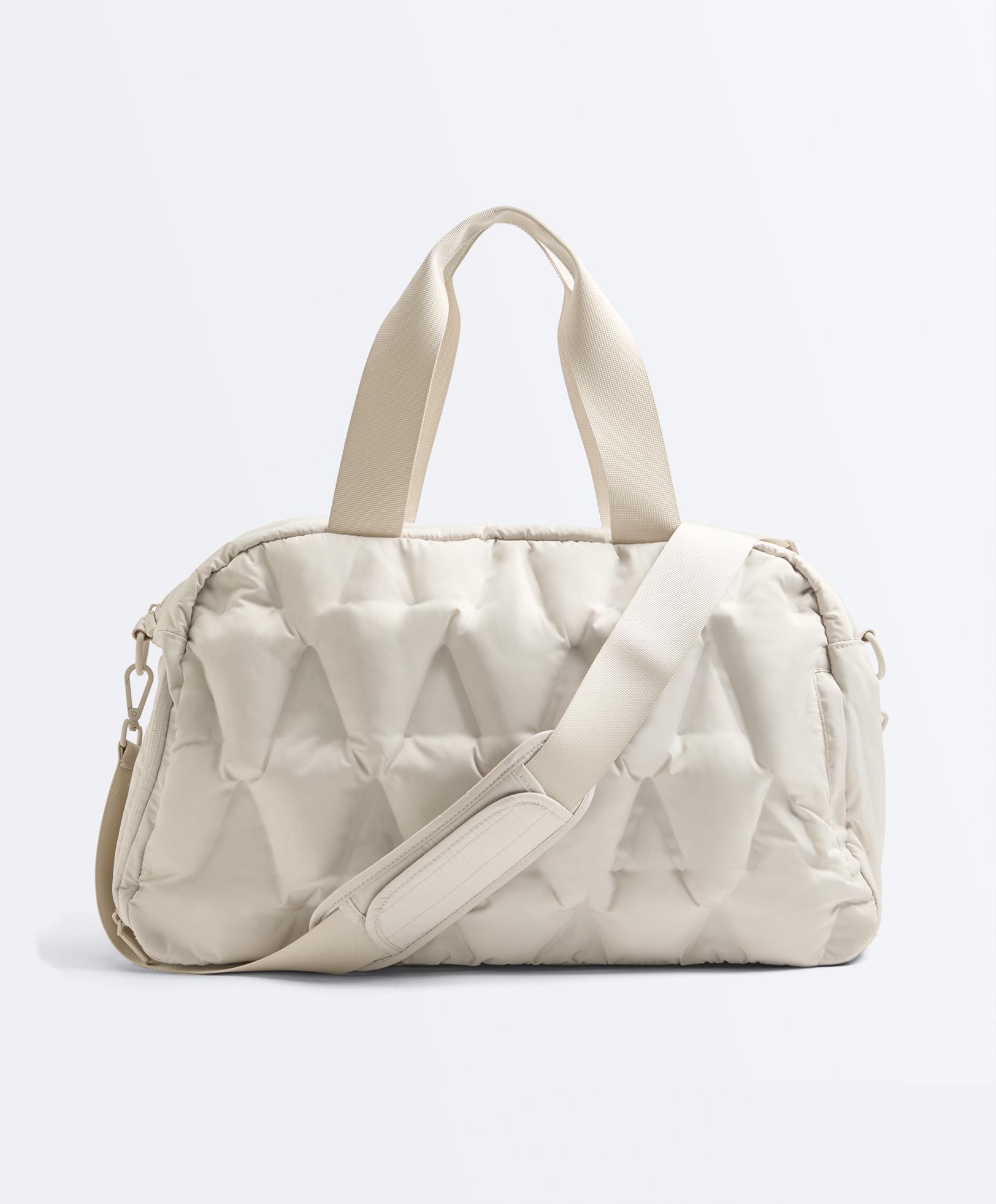 Padded technical Sport bag — ECRU