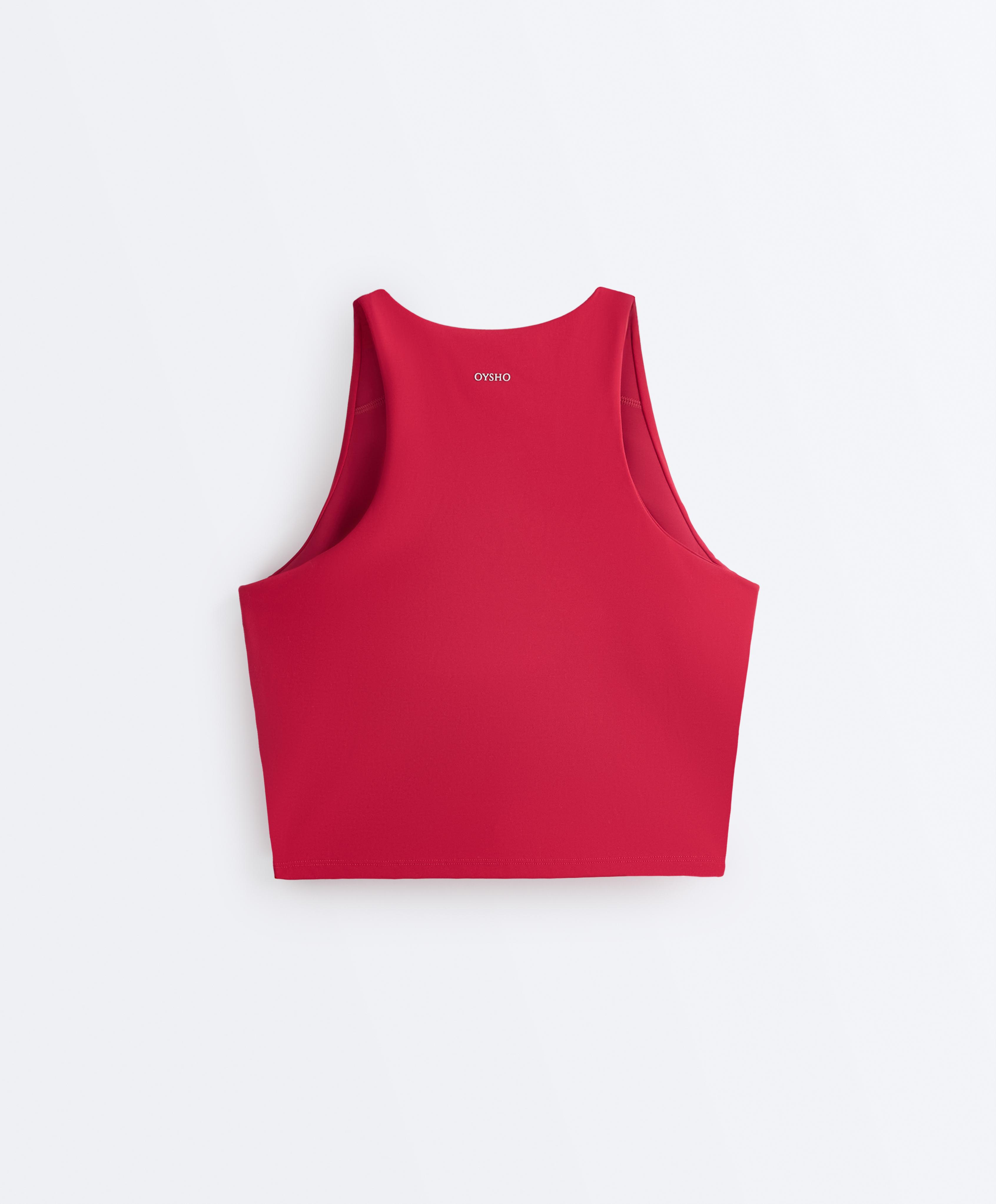 Compressive tank top — RED
