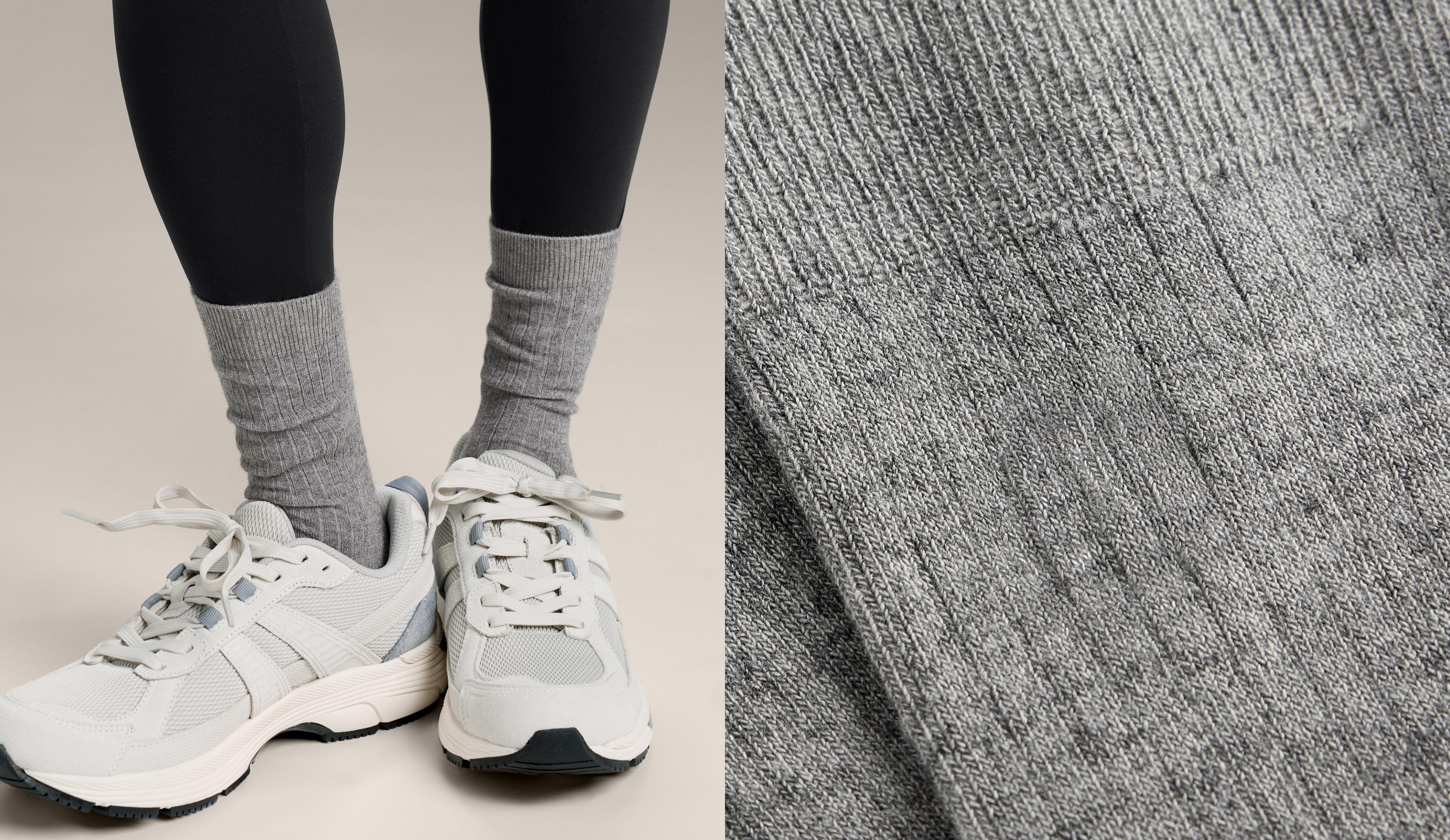 Modal blend classic socks with 13% cashmere