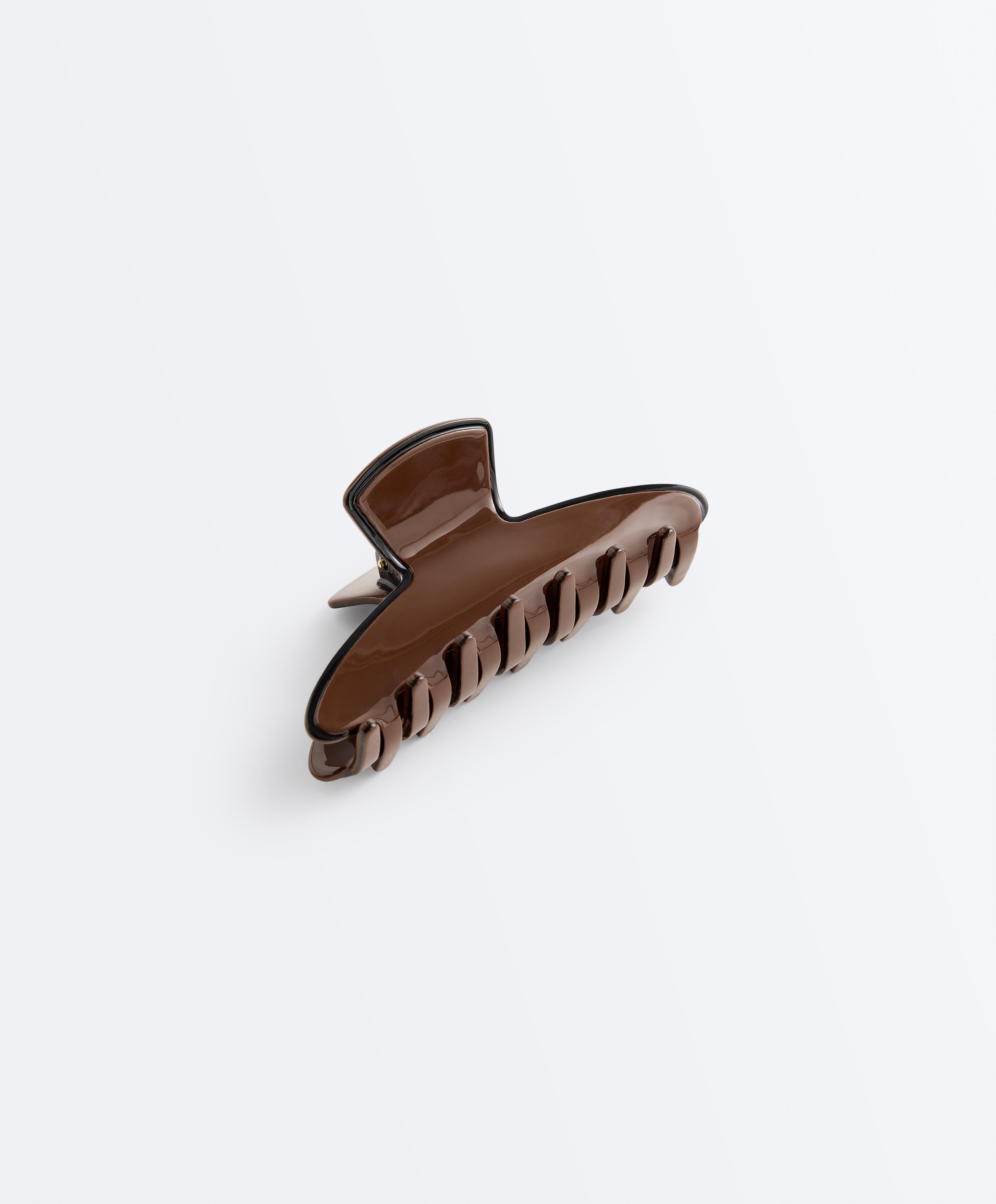 Large hair clip — COPPER