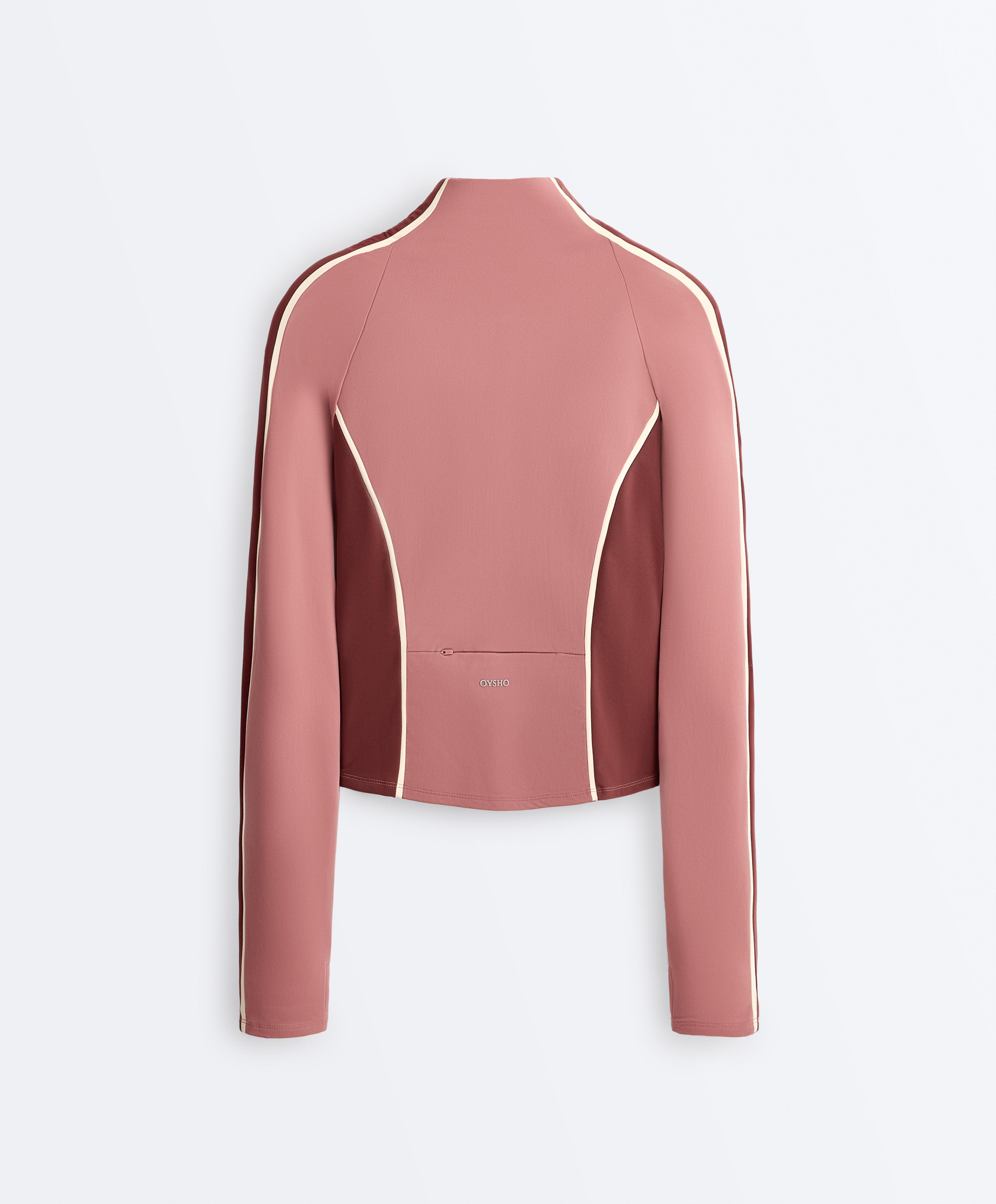 Light warm technical jacket — PALE PINK