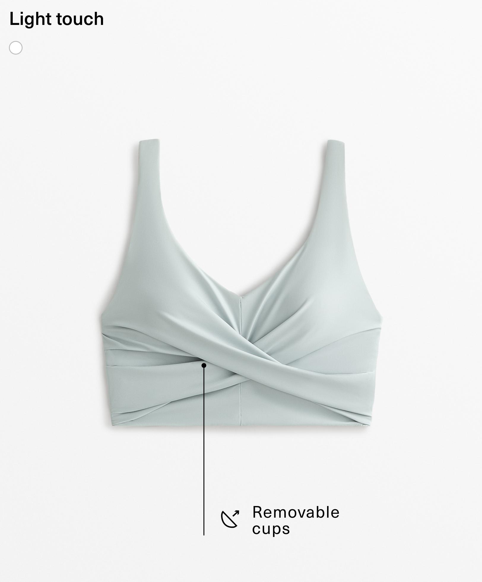 Light Touch crossover tank top