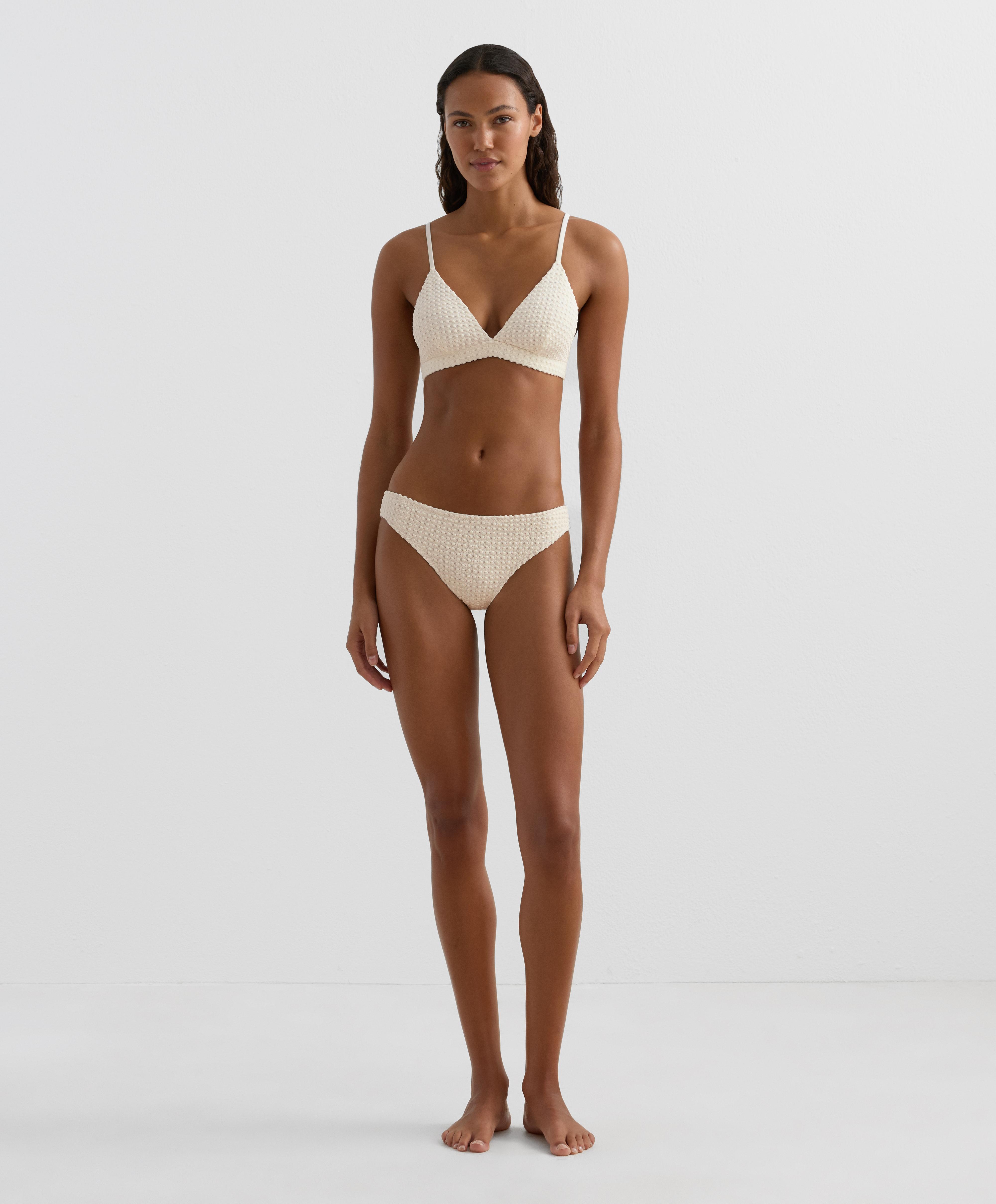 Bubble-texture crochet classic bikini briefs Bubble-texture crochet classic bikini briefs