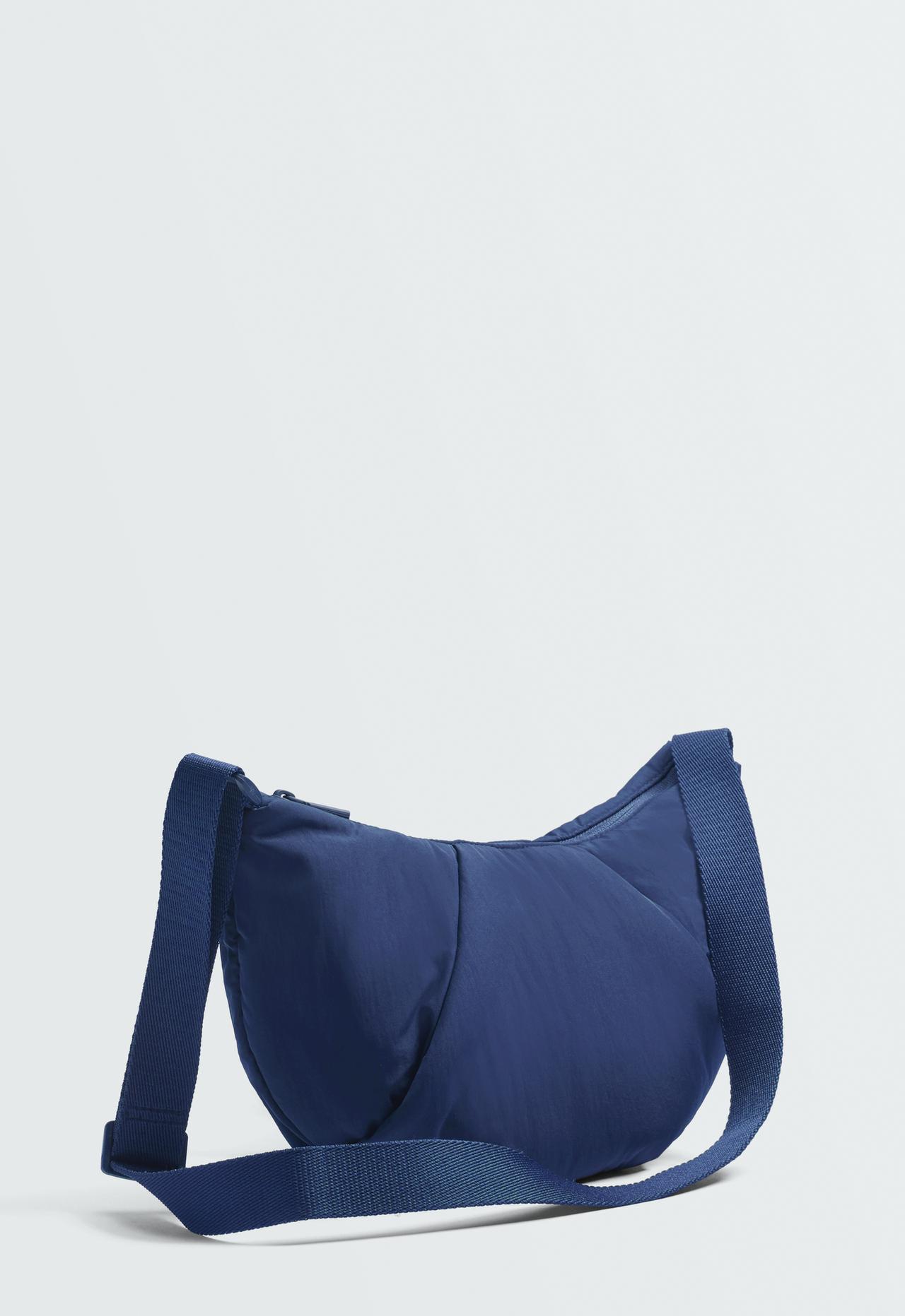 Quilted crossbody bag — BLUE
