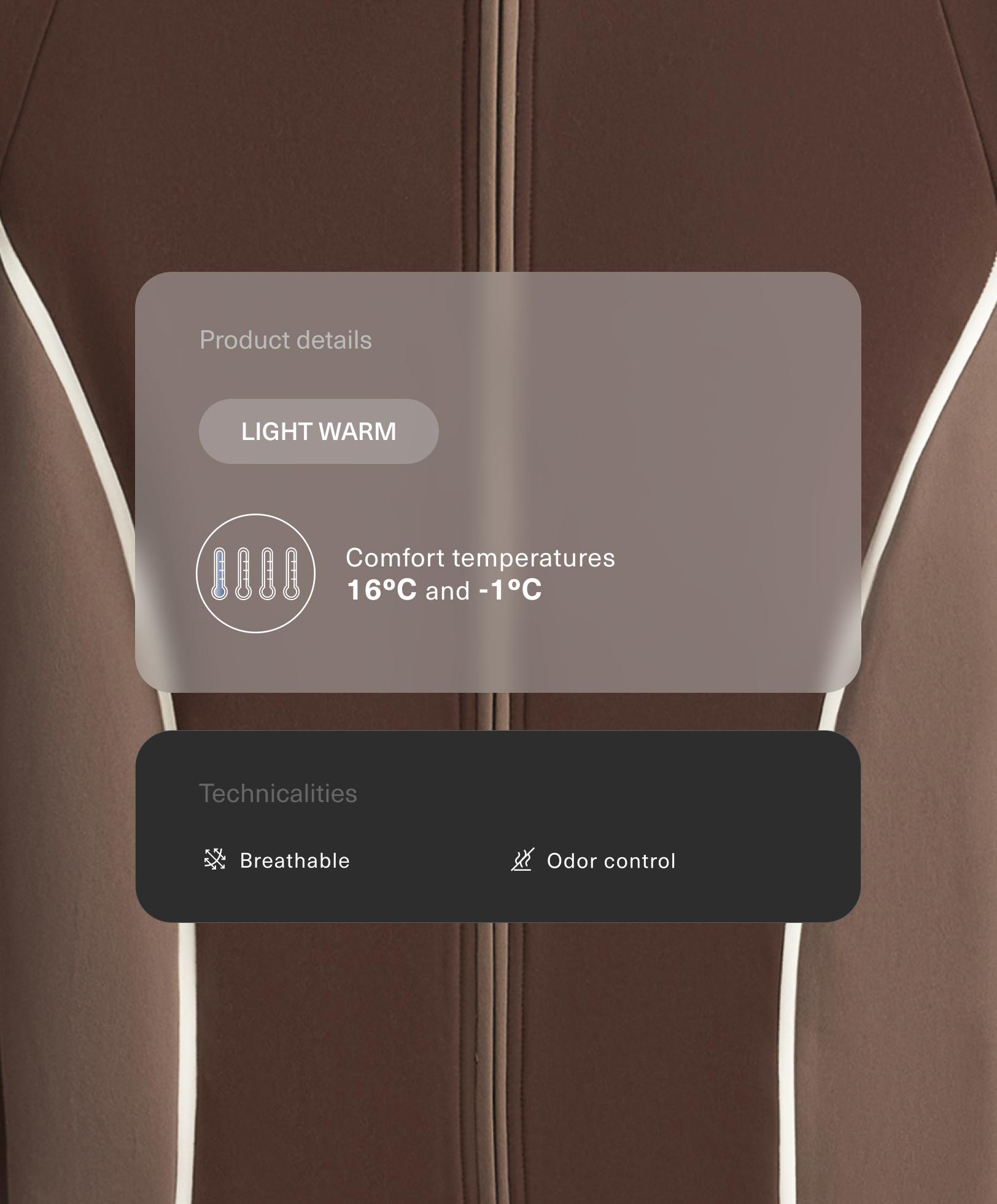 Light warm technical jacket Light warm technical jacket