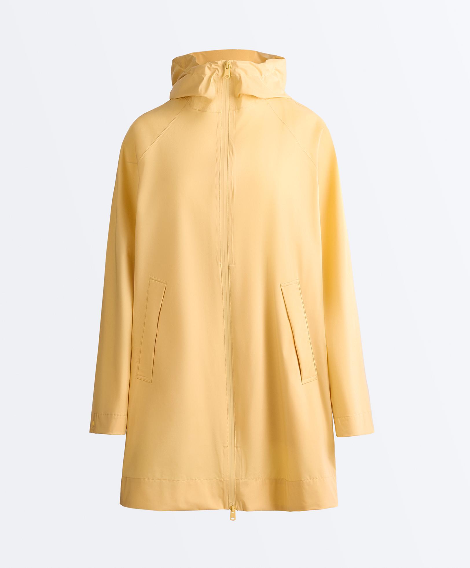 Packable super extra lightweight 10k waterproof jacket — MID-YELLOW