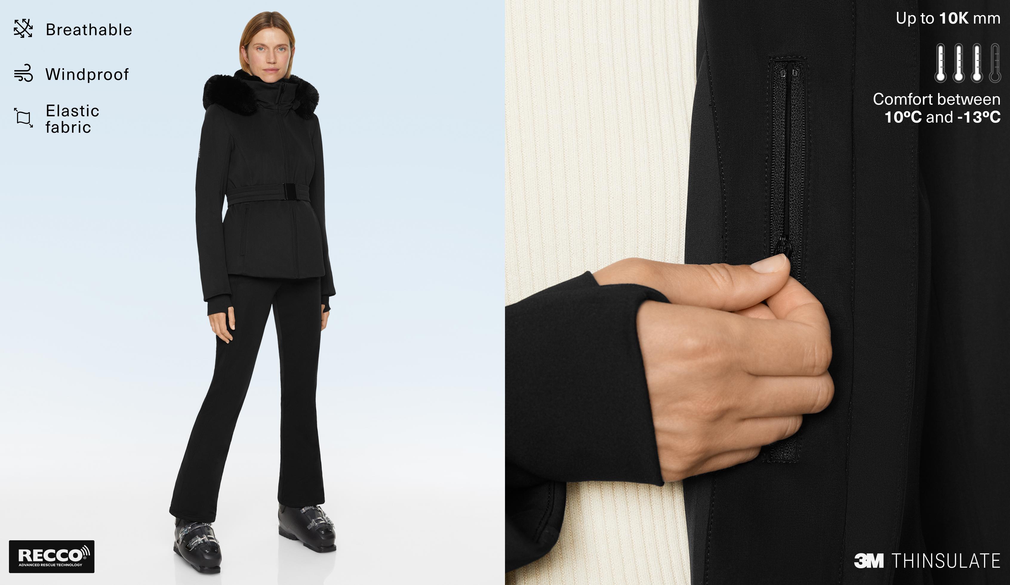 Casaco superjusto 3M THINSULATE™ SKI resistente à água