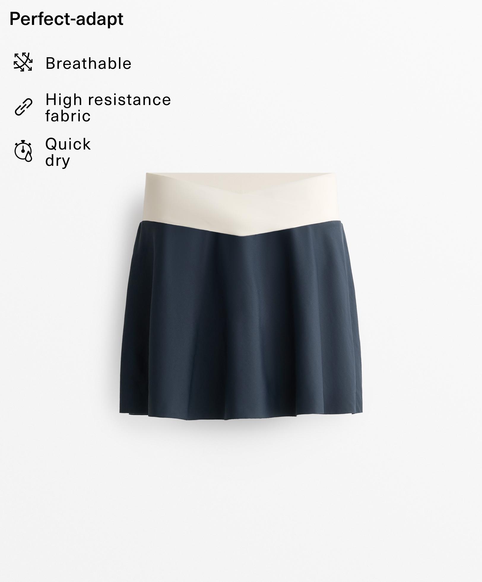 Jupe perfect-adapt taille en V
